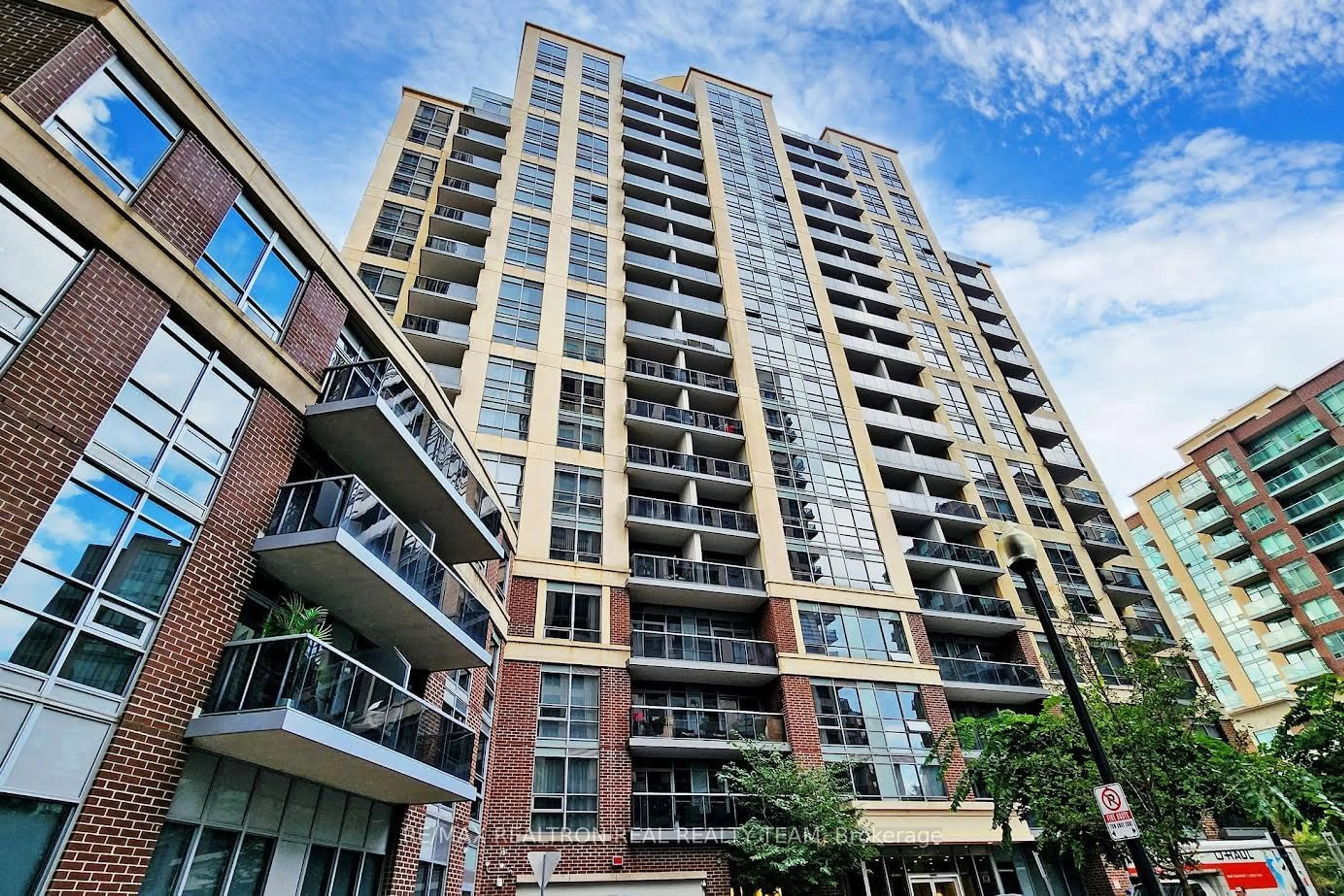 A pic from exterior of the house or condo, the front or back of building for 1 Michael Power Pl #317, Toronto Ontario M9A 0A1