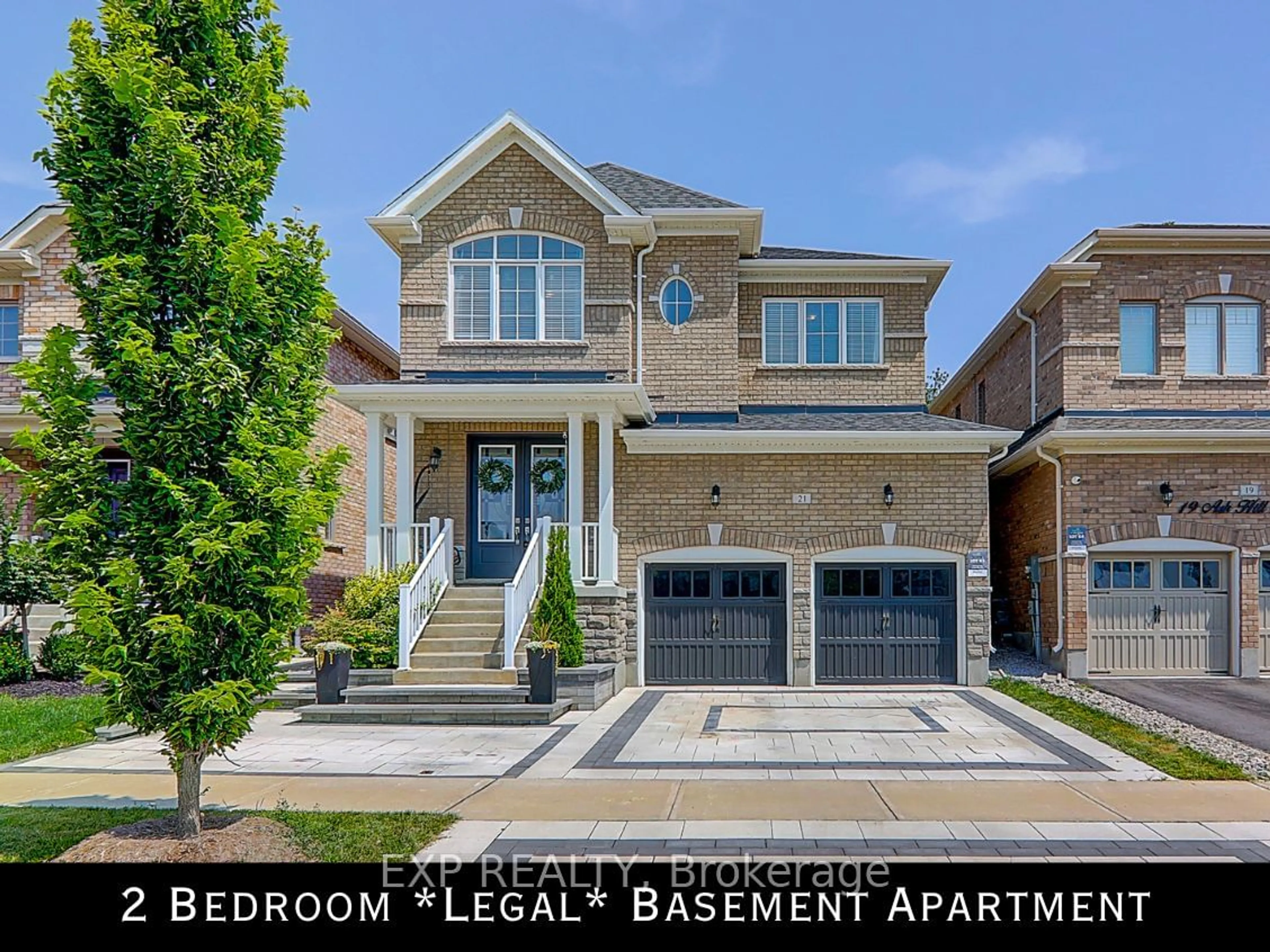 Frontside or backside of a home, the street view for 21 Ash Hill Ave, Caledon Ontario L7C 4E8