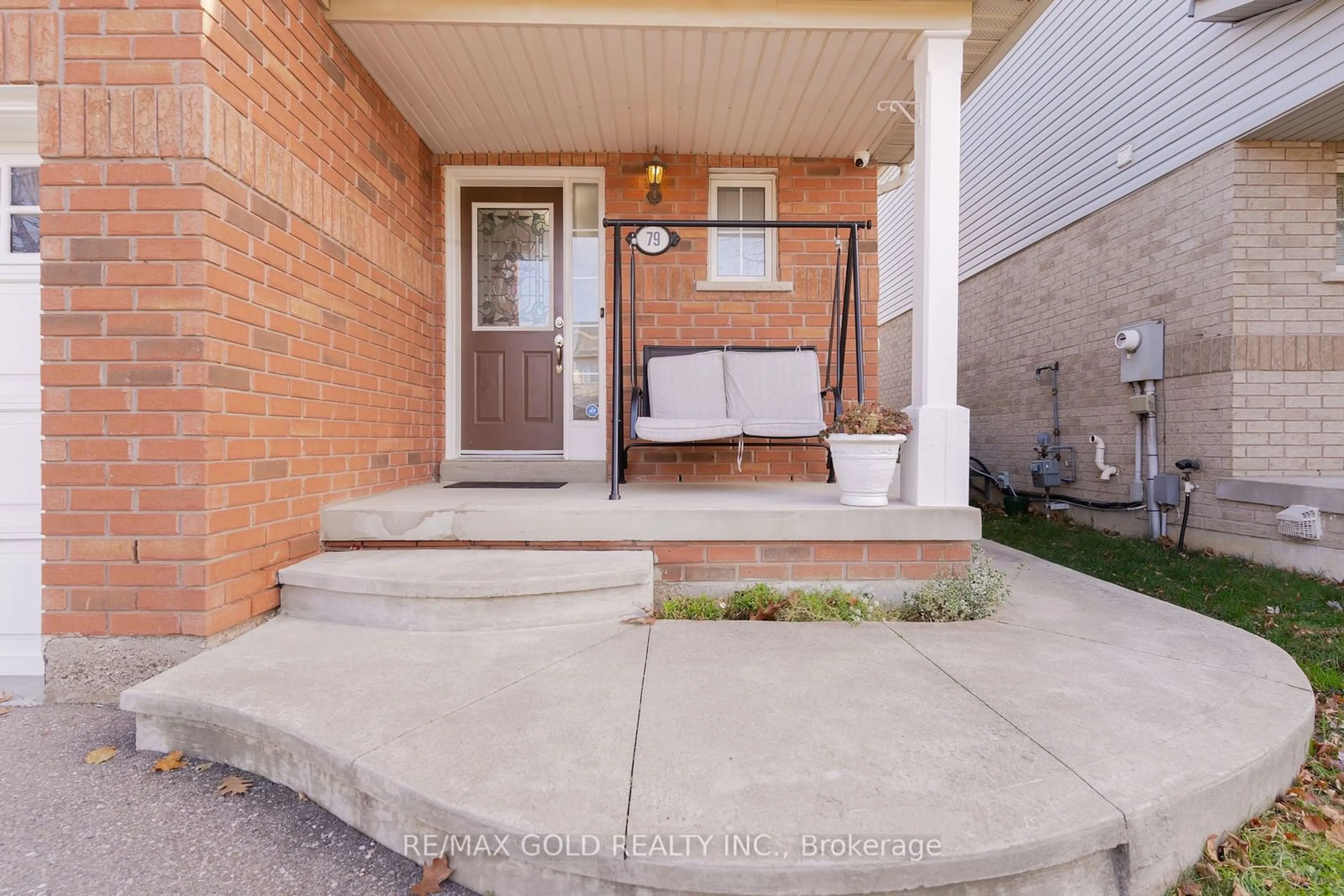 A pic from exterior of the house or condo, the street view for 79 Ridgemore Cres, Brampton Ontario L7A 2L5