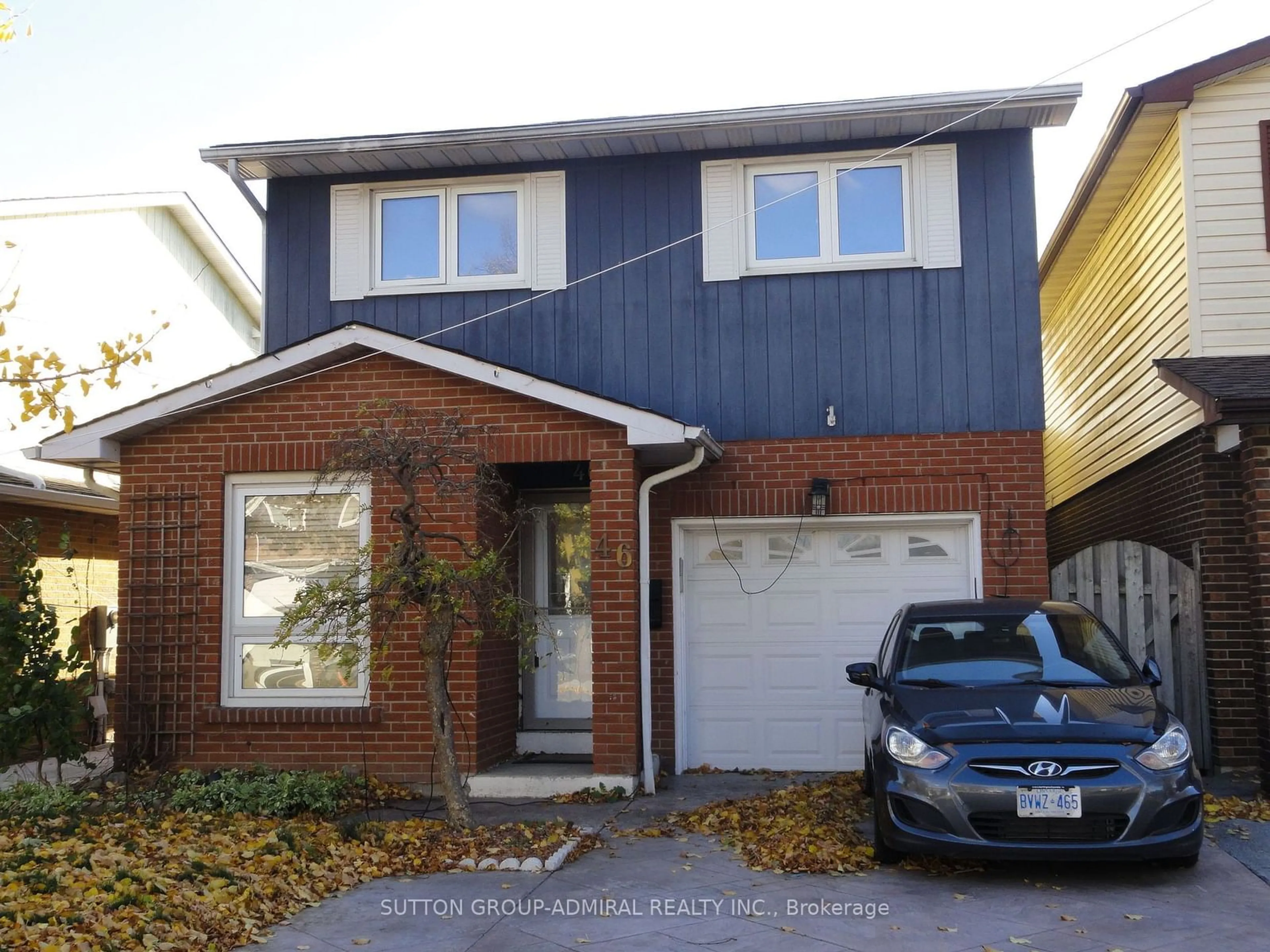 Home with brick exterior material for 46 Lady Stewart Blvd, Brampton Ontario L6S 3Y3