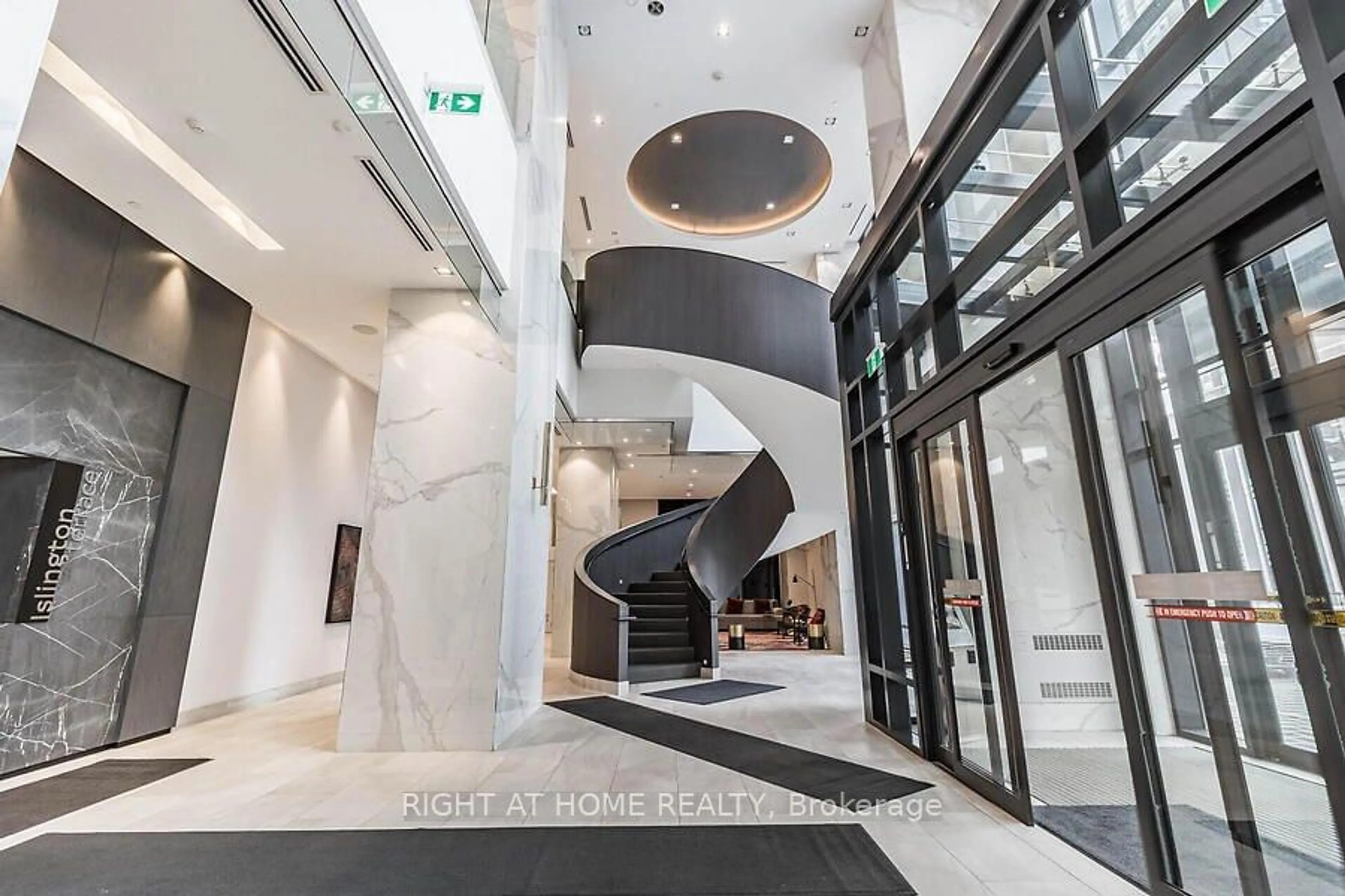 Indoor foyer, ceramic floors for 7 Mabelle Ave #508, Toronto Ontario M9A 4X7