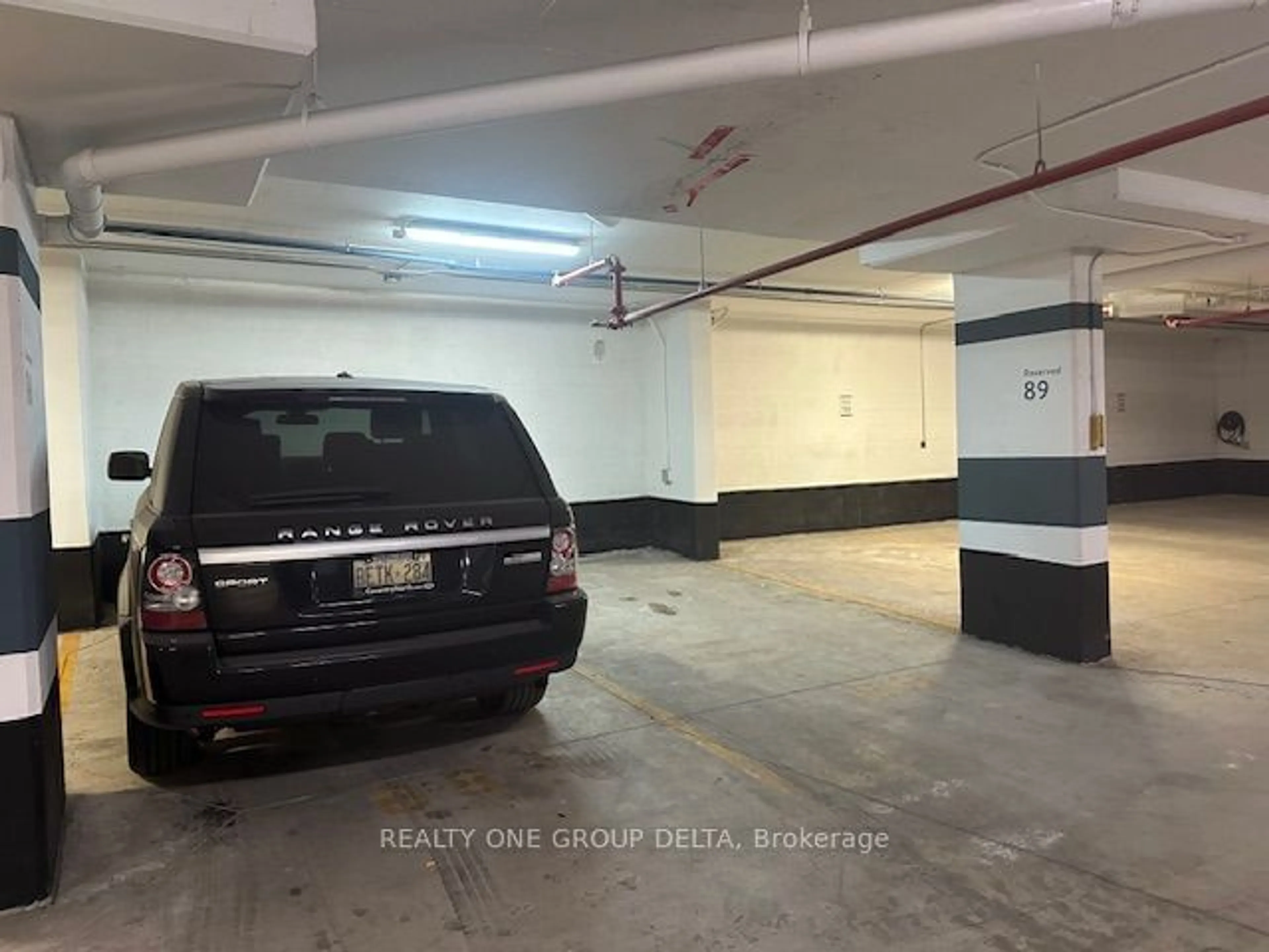 Indoor garage, unknown floor for 135 High St, Mississauga Ontario L5H 1K4