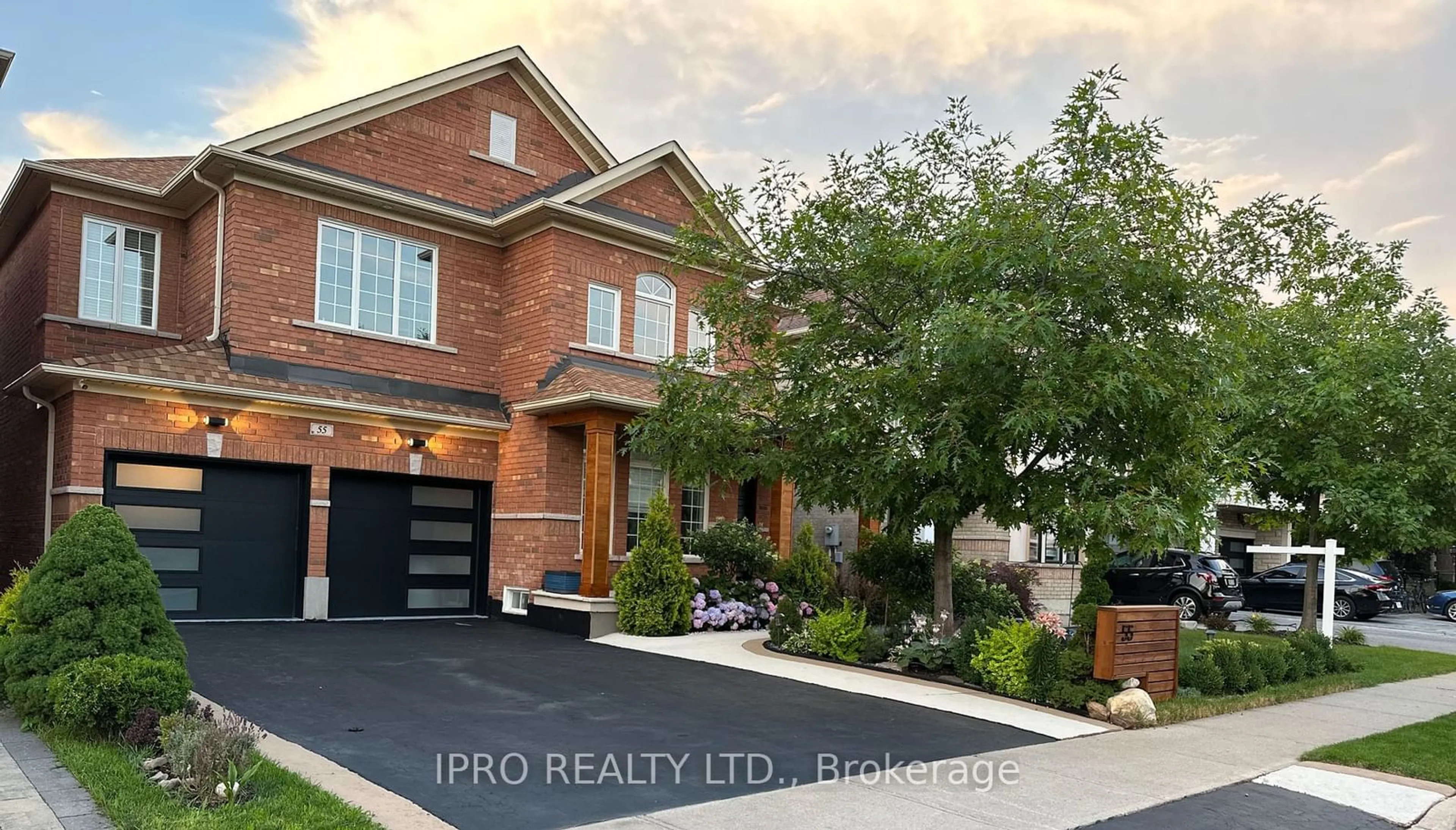 Home with brick exterior material for 55 Stoneylake Ave, Brampton Ontario L6V 4R2