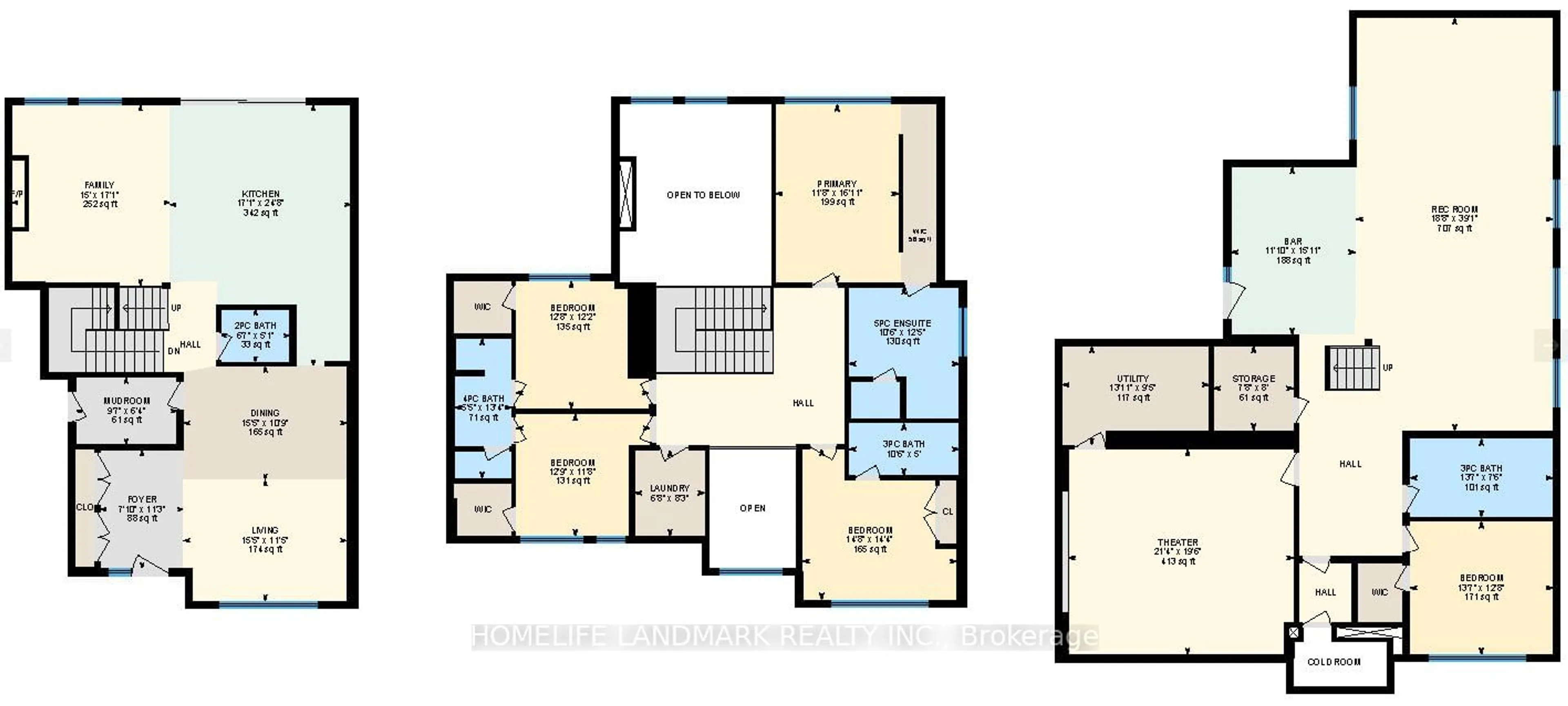 Floor plan for 250 Jones St, Oakville Ontario L6L 3G4