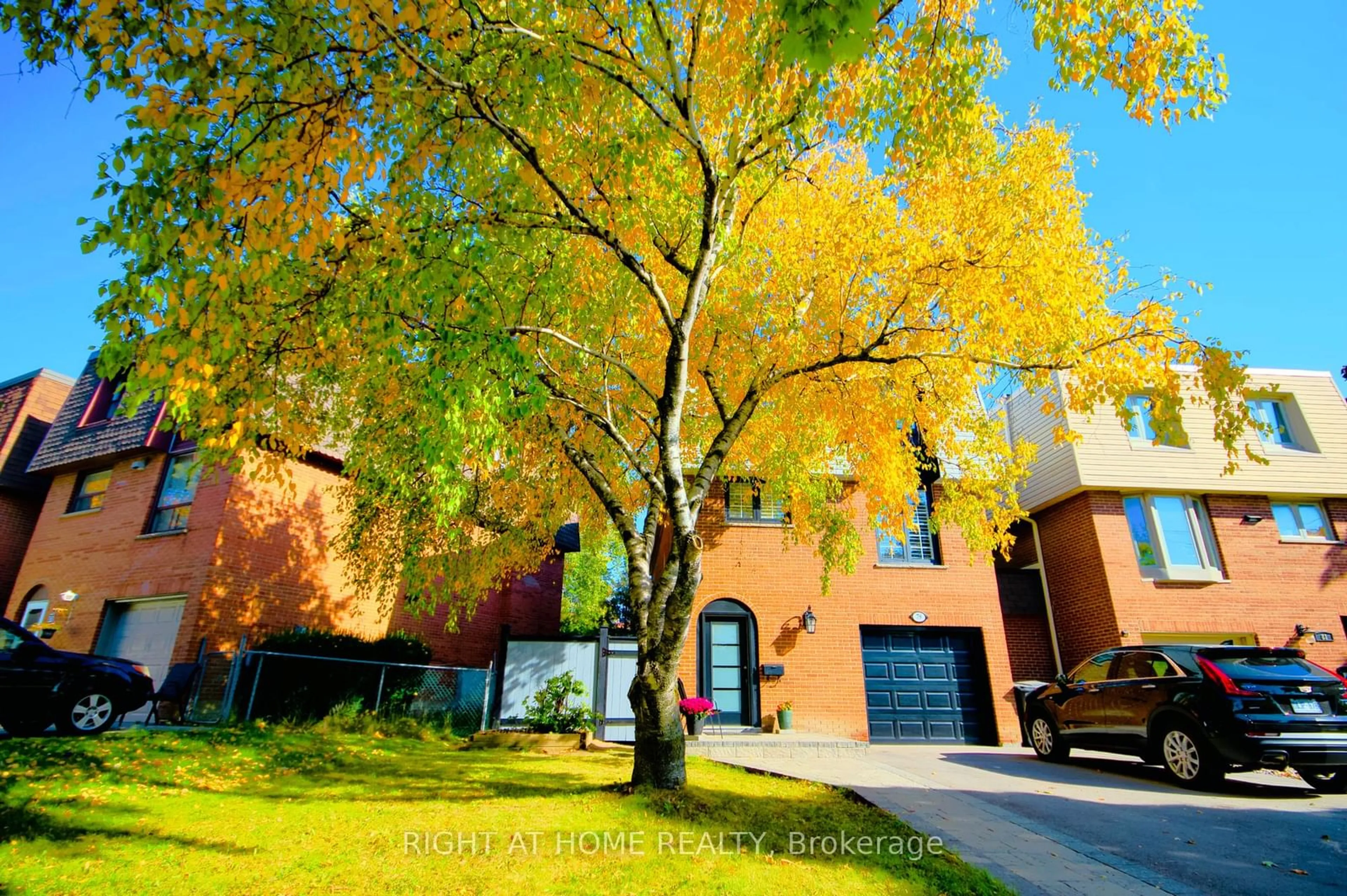 A pic from exterior of the house or condo, the street view for 79 Redgrave Dr, Toronto Ontario M9R 3V2