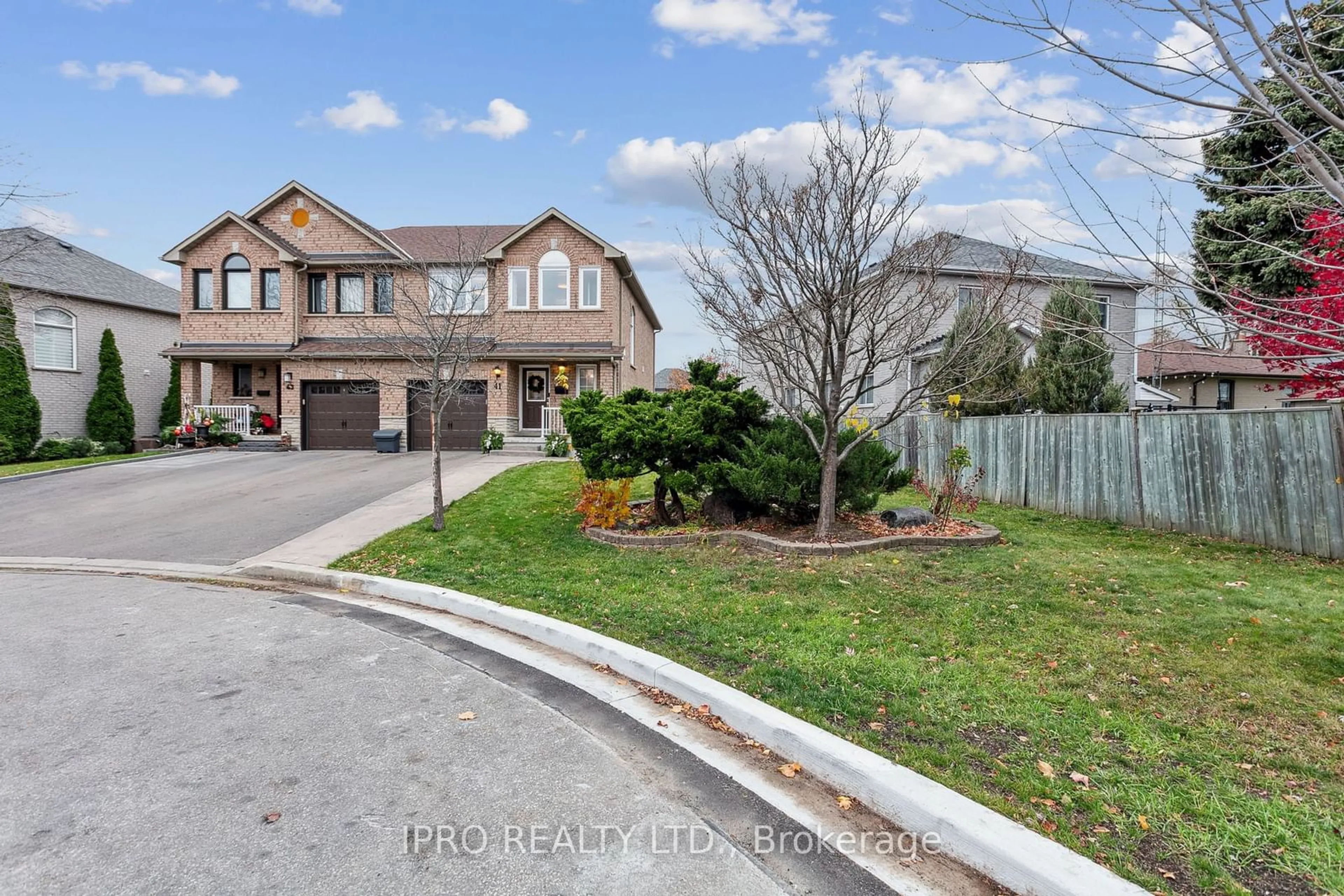 Frontside or backside of a home, the street view for 41 Katrina Crt, Toronto Ontario M6L 3G3