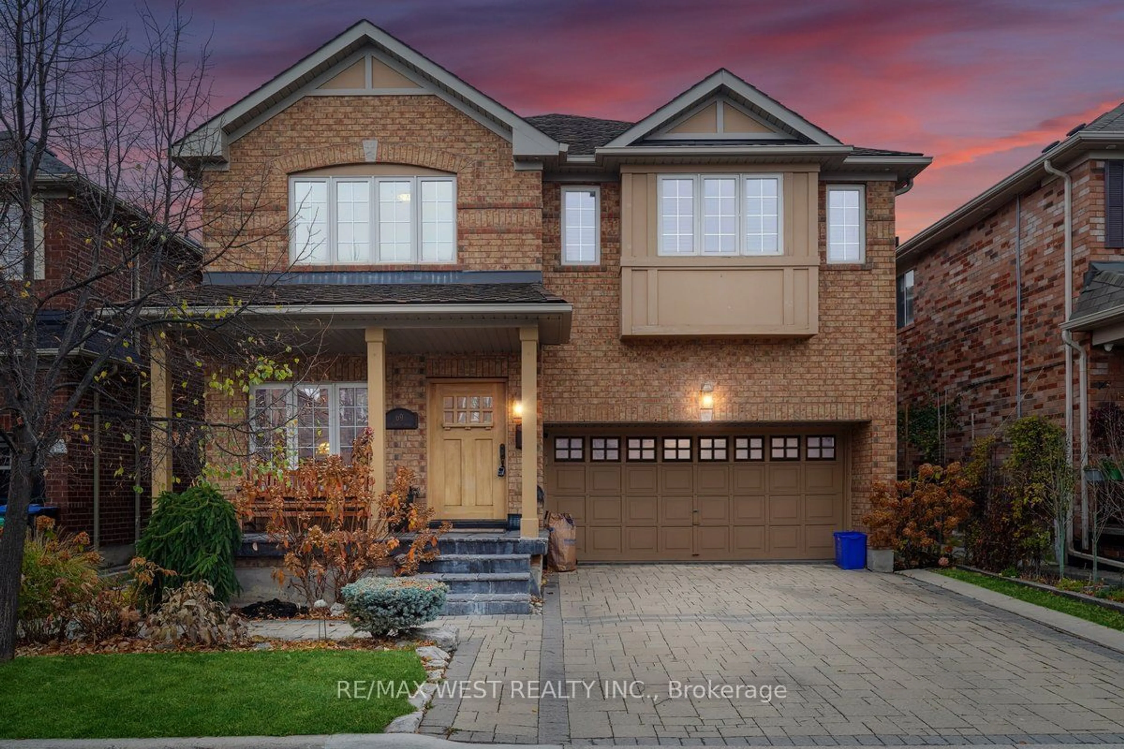 Home with brick exterior material for 69 Stillman Dr, Brampton Ontario L6X 0T1