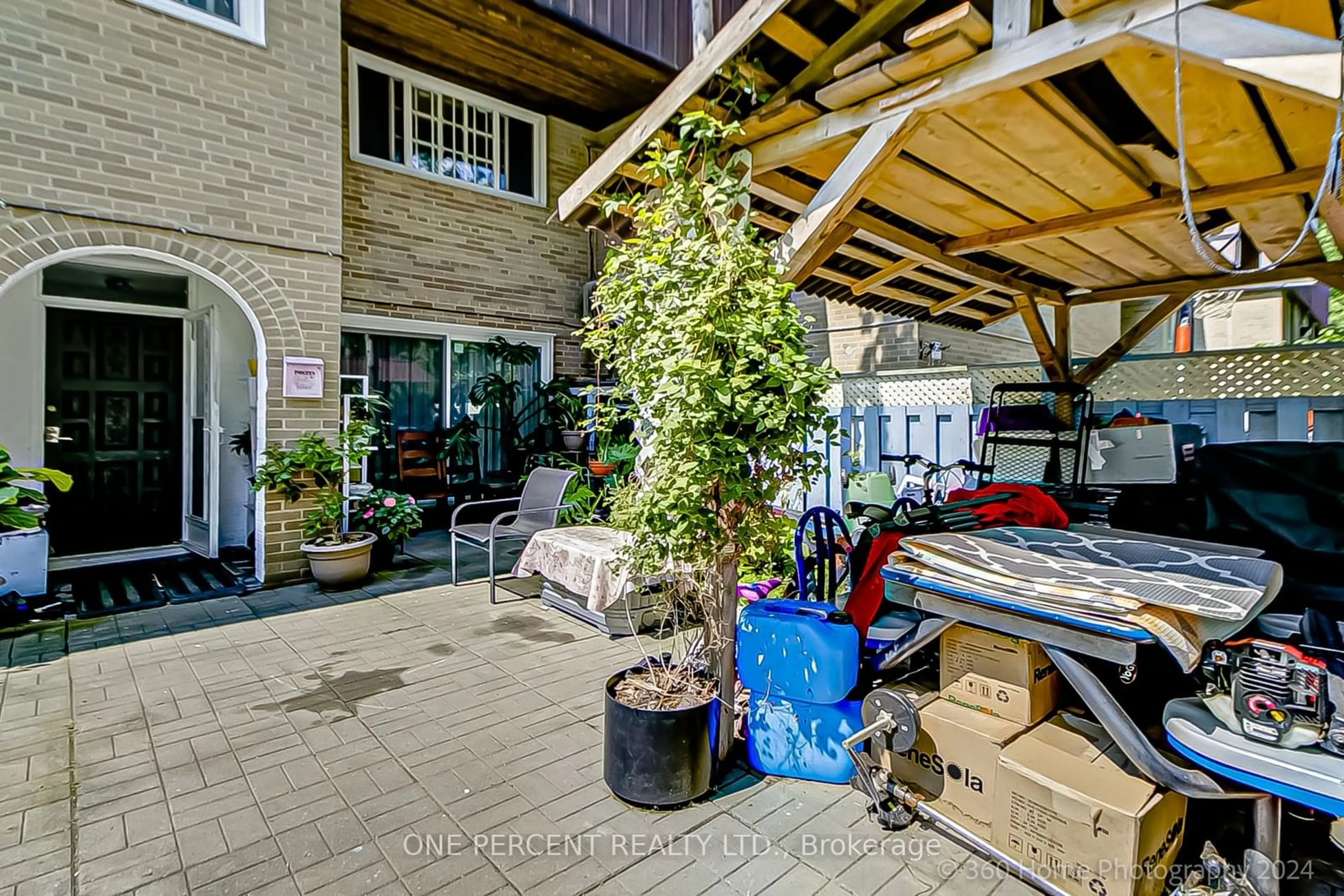 Patio, the street view for 14 London Green Crt #96, Toronto Ontario M3N 1K2