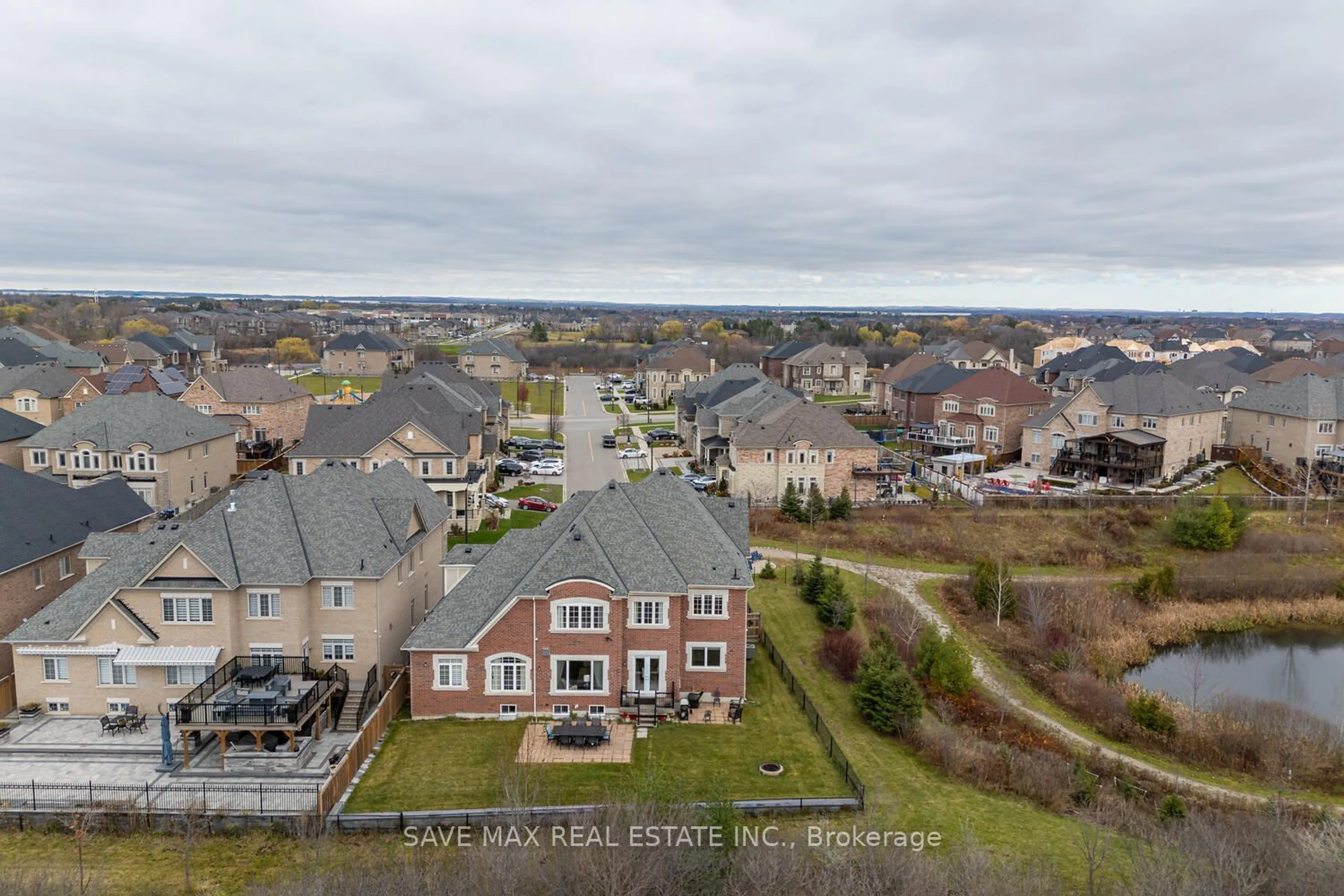 A pic from exterior of the house or condo, the street view for 16 Layton St, Brampton Ontario L6P 4H4