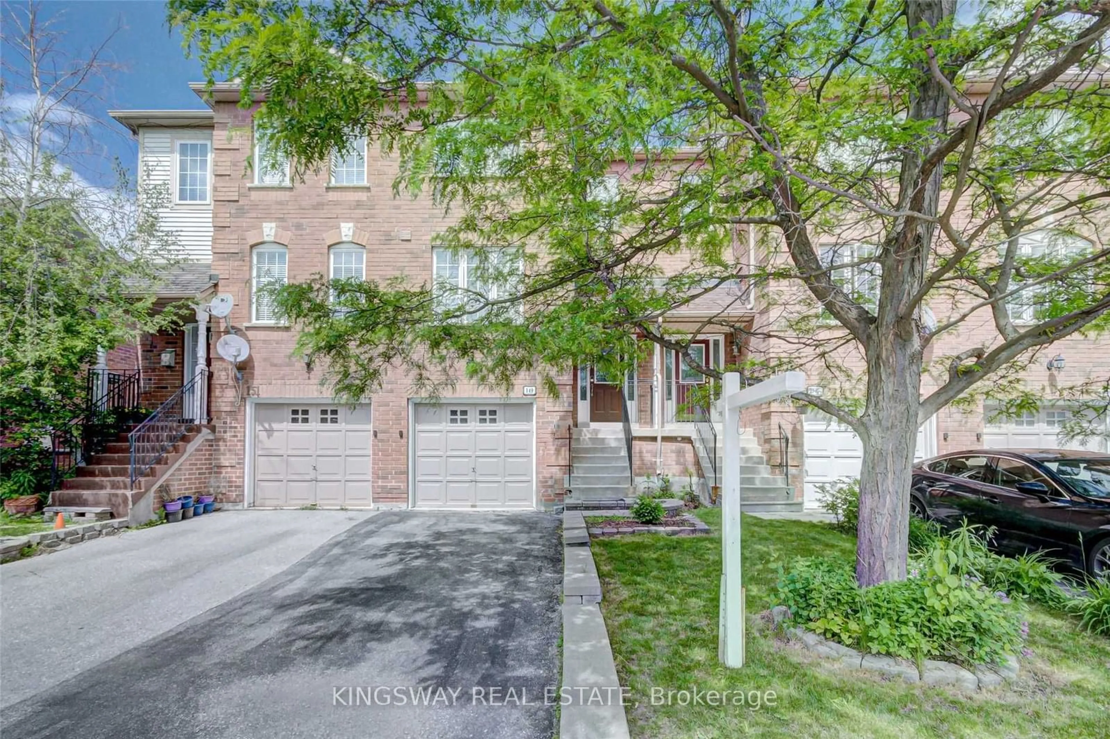 A pic from exterior of the house or condo, the street view for 9800 Mclaughlin Rd #149, Brampton Ontario L6X 4R1