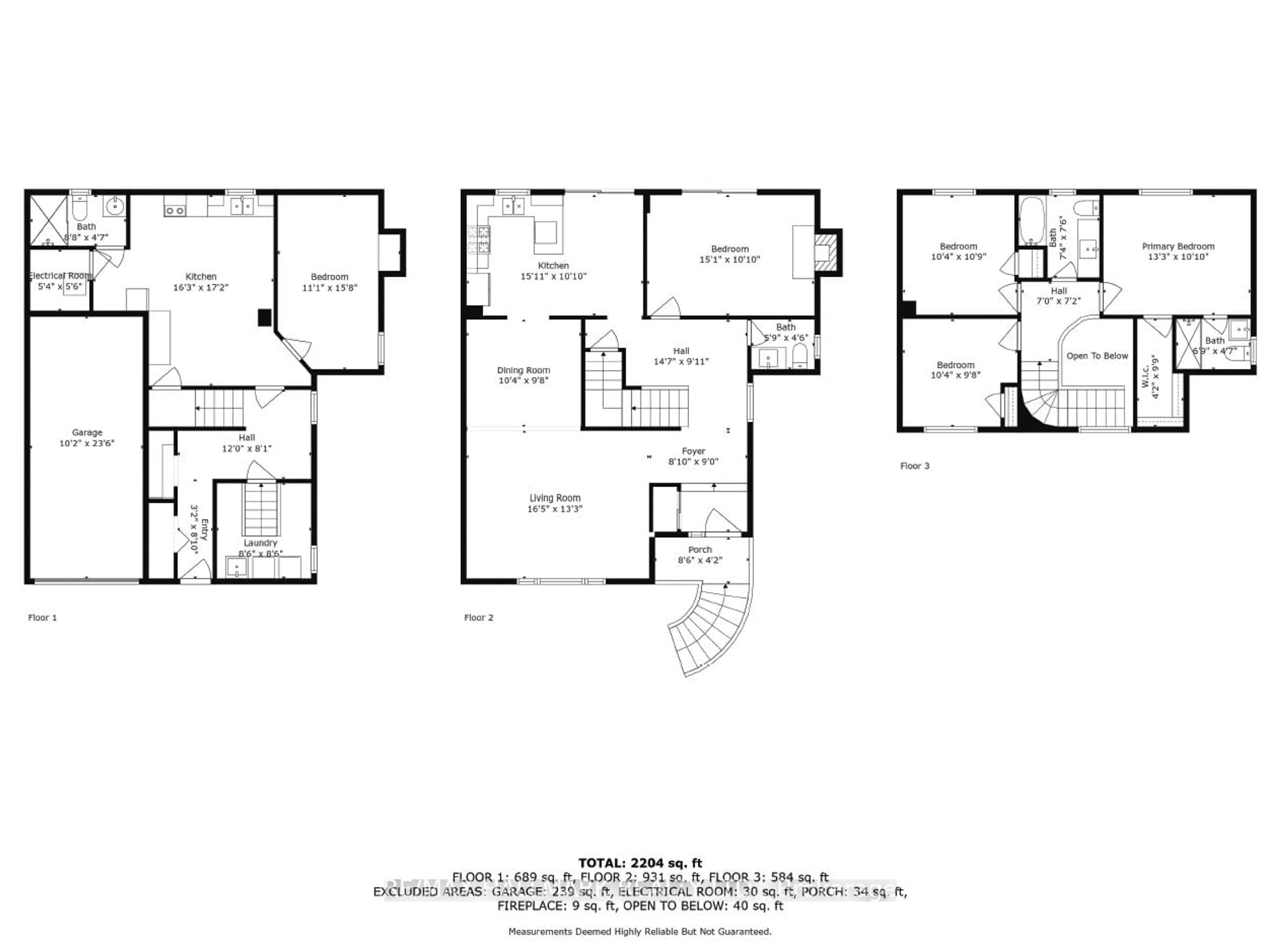 Floor plan for 9 Circuit Crt, Toronto Ontario M3J 3B5