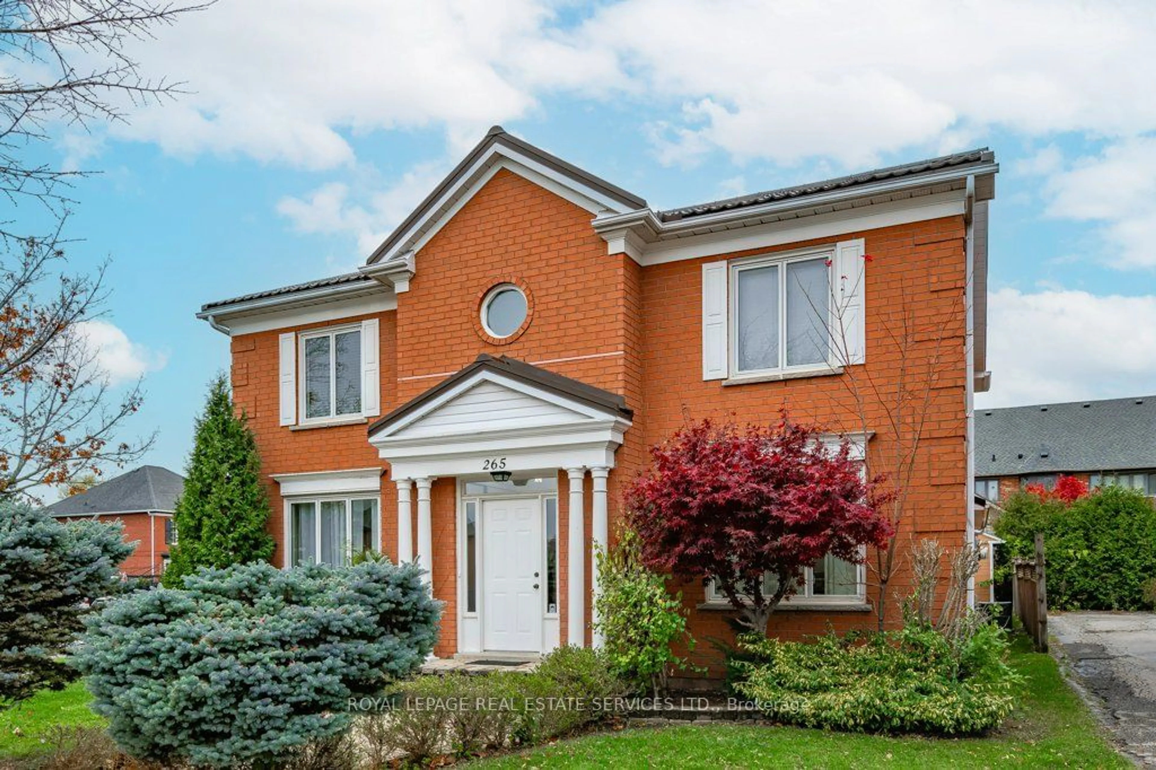 Home with brick exterior material for 265 River Glen Blvd, Oakville Ontario L6H 5Y1