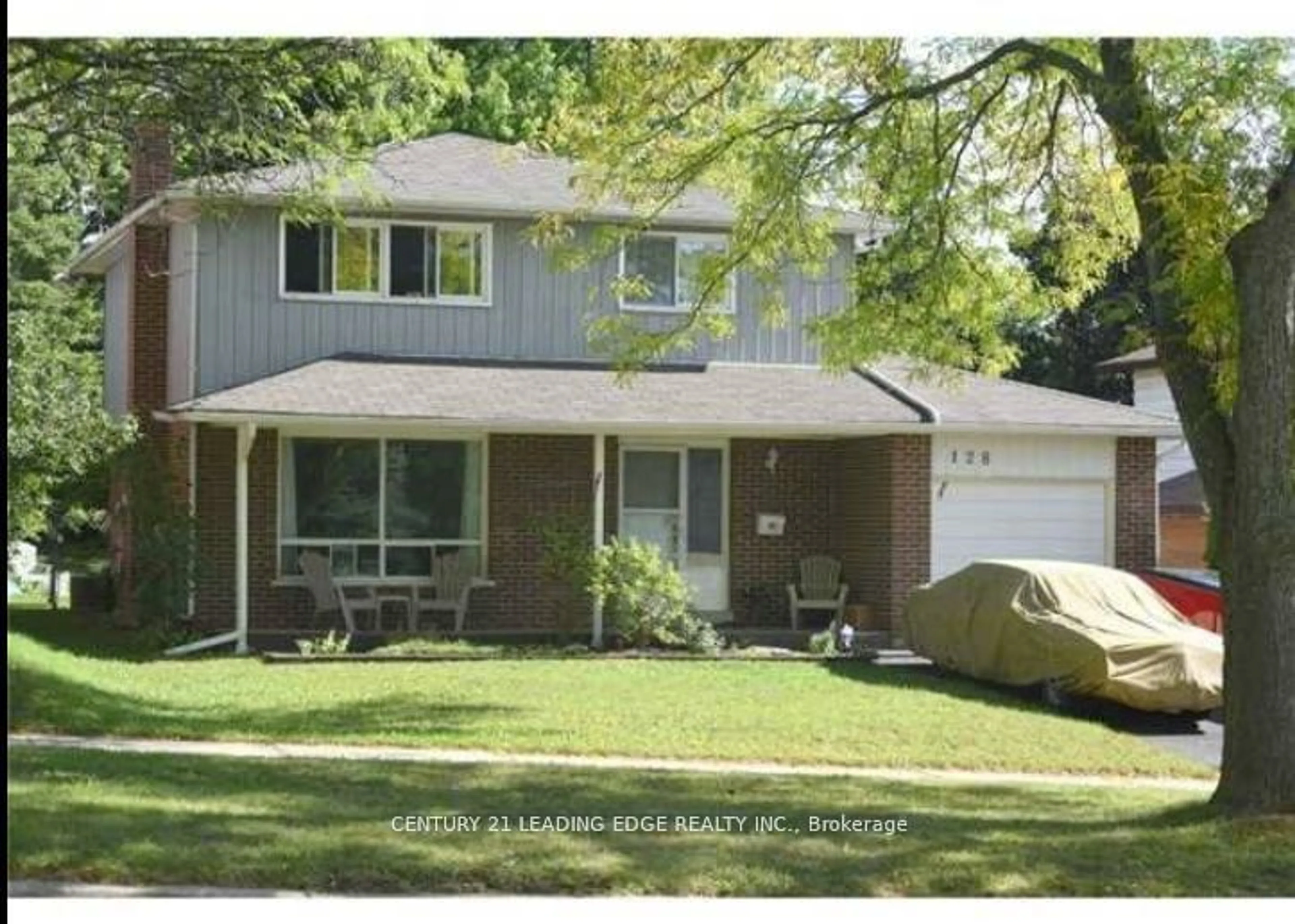 Frontside or backside of a home, the street view for 128 Cobblehill Rd, Halton Hills Ontario L7J 2N6