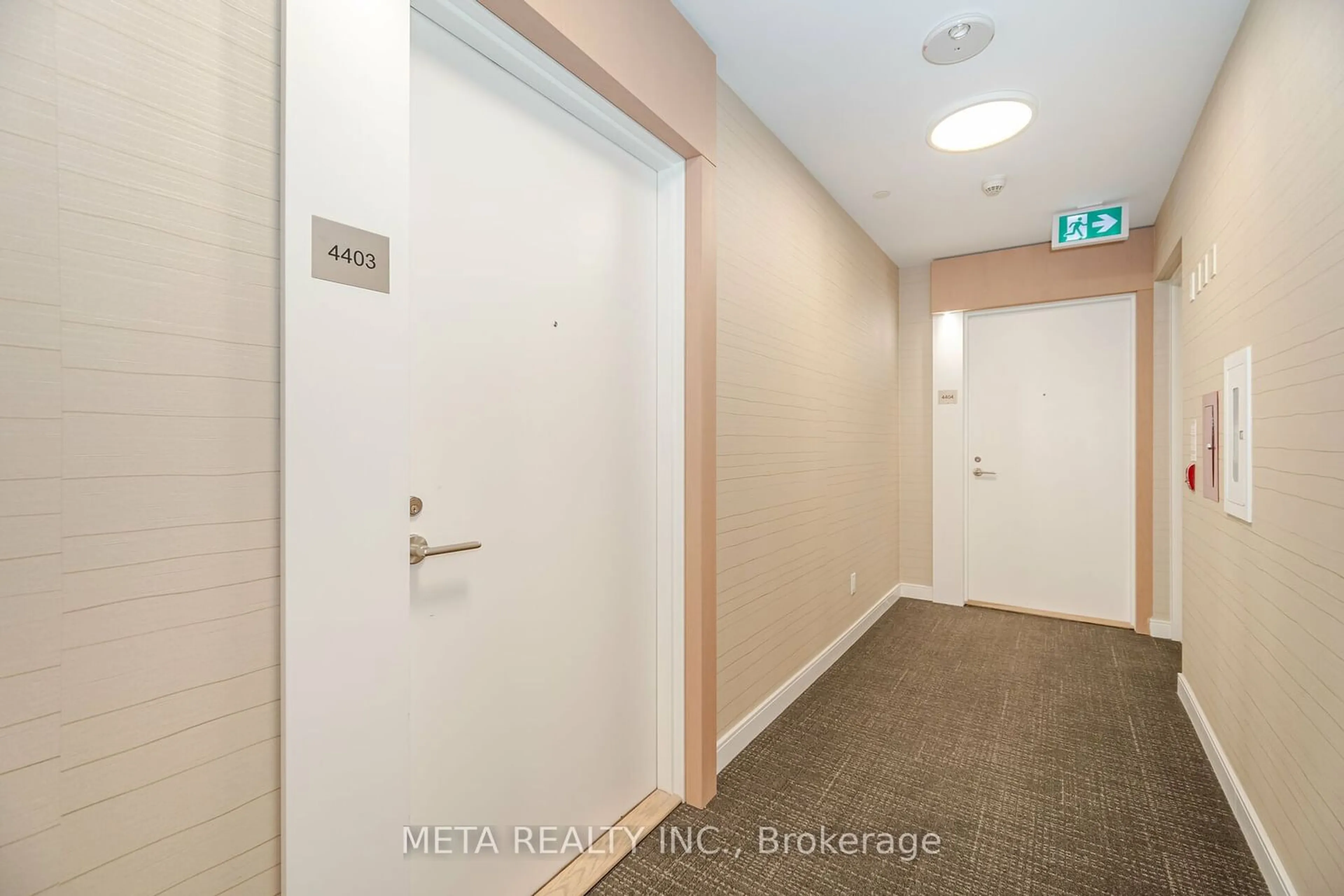 Indoor foyer, unknown floor for 70 Annie Craig Dr #4403, Toronto Ontario M8V 0G2