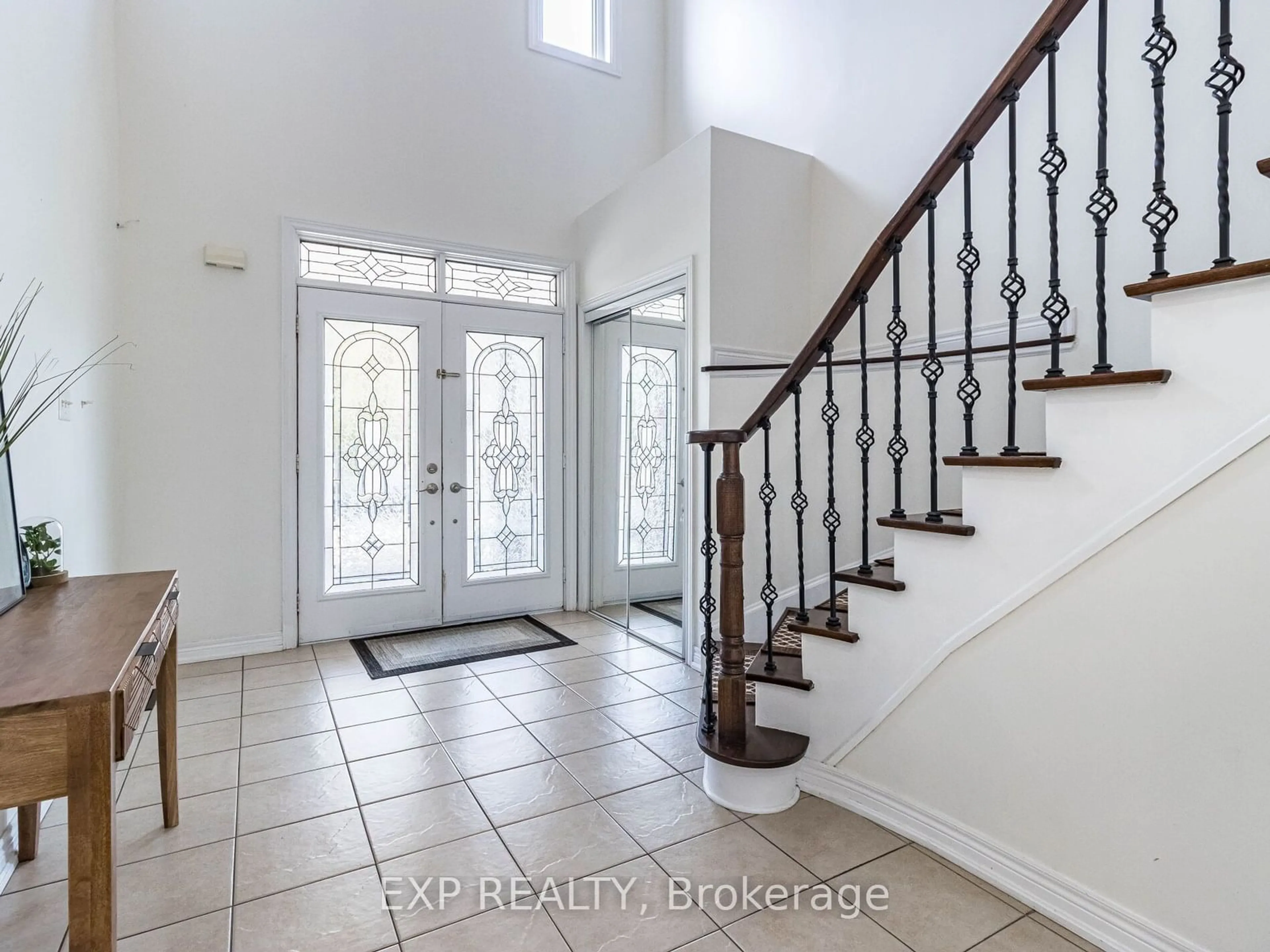 Indoor entryway, wood floors for 1051 McClenahan Cres, Milton Ontario L9T 6W6