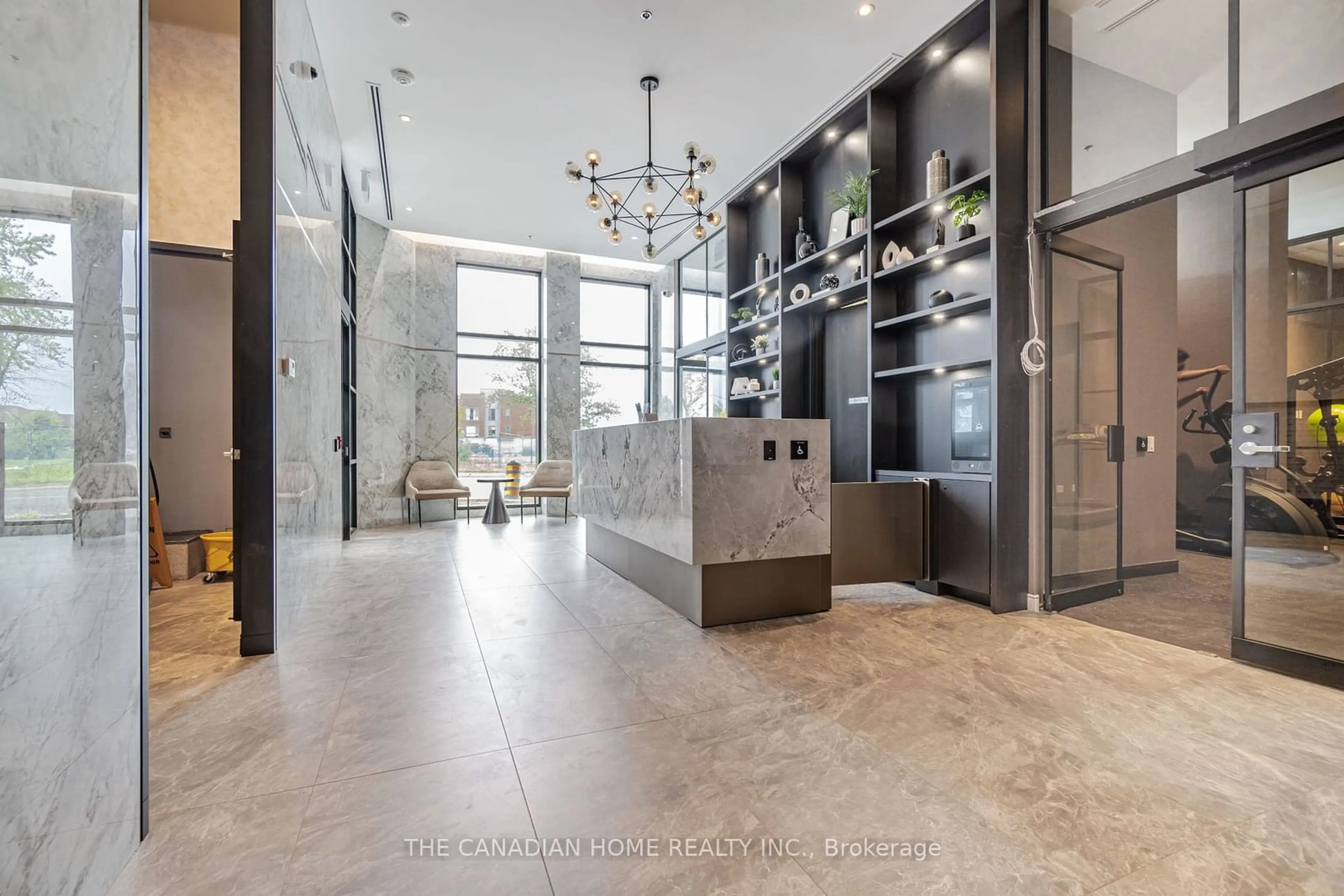 Indoor lobby, ceramic floors for 3005 PINE GLEN Rd #407, Oakville Ontario L6M 5P5