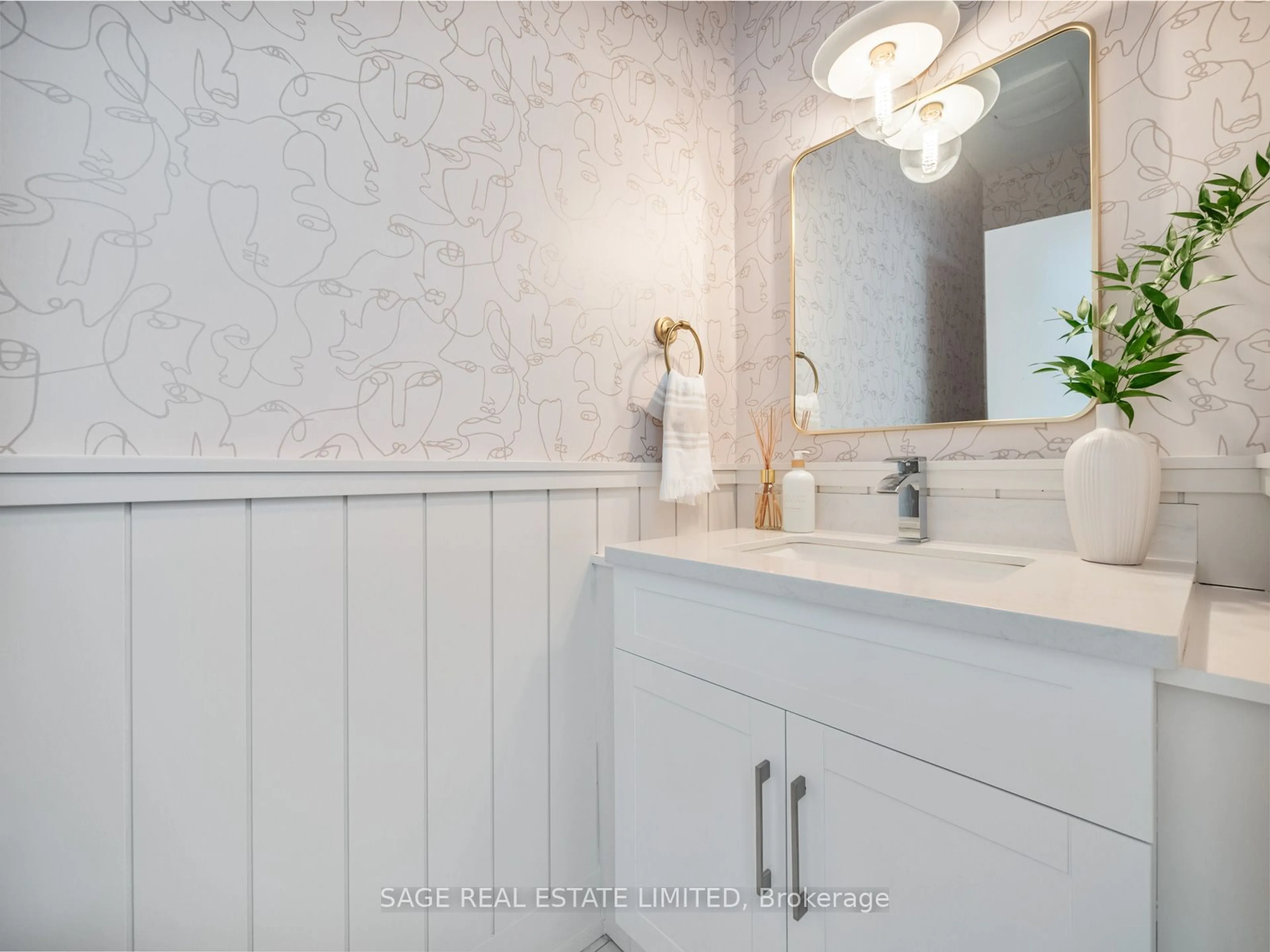 Contemporary bathroom, wood floors for 1183 Dufferin St #101, Toronto Ontario M6H 4B7