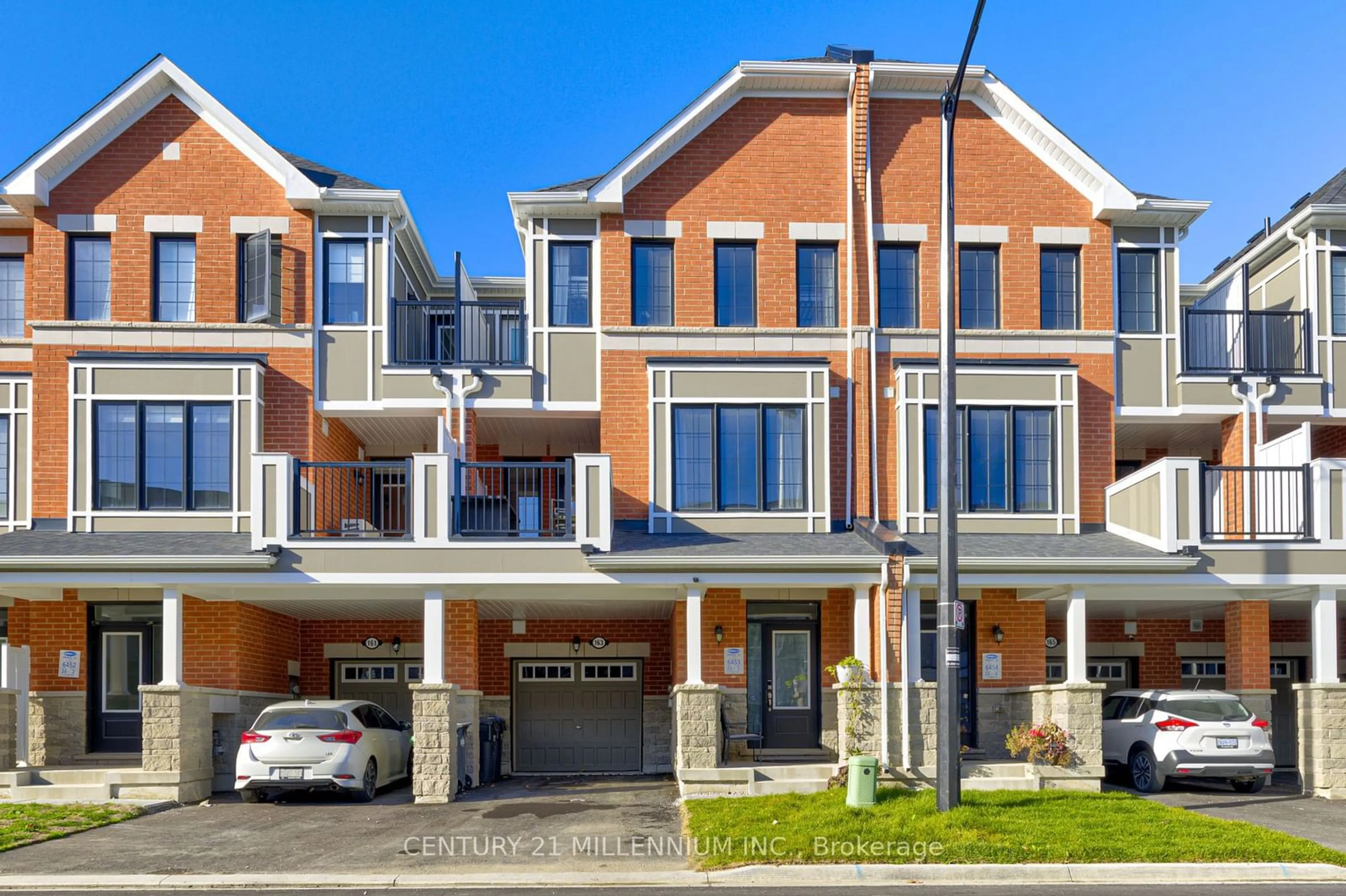 A pic from exterior of the house or condo, the street view for 163 Keppel Circ, Brampton Ontario L7A 5K5