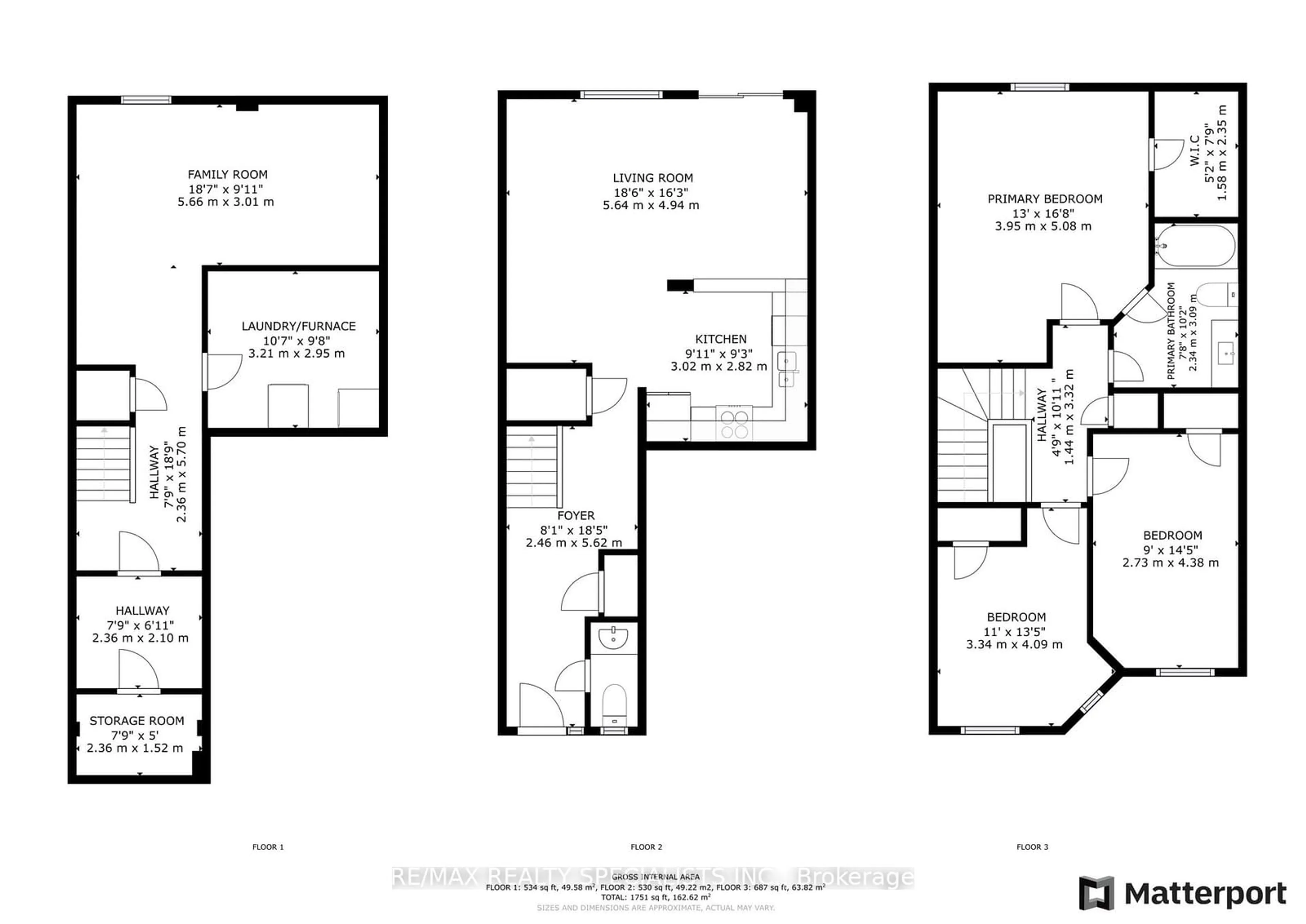 Floor plan for 200 Cresthaven Rd #49, Brampton Ontario L7A 1G5