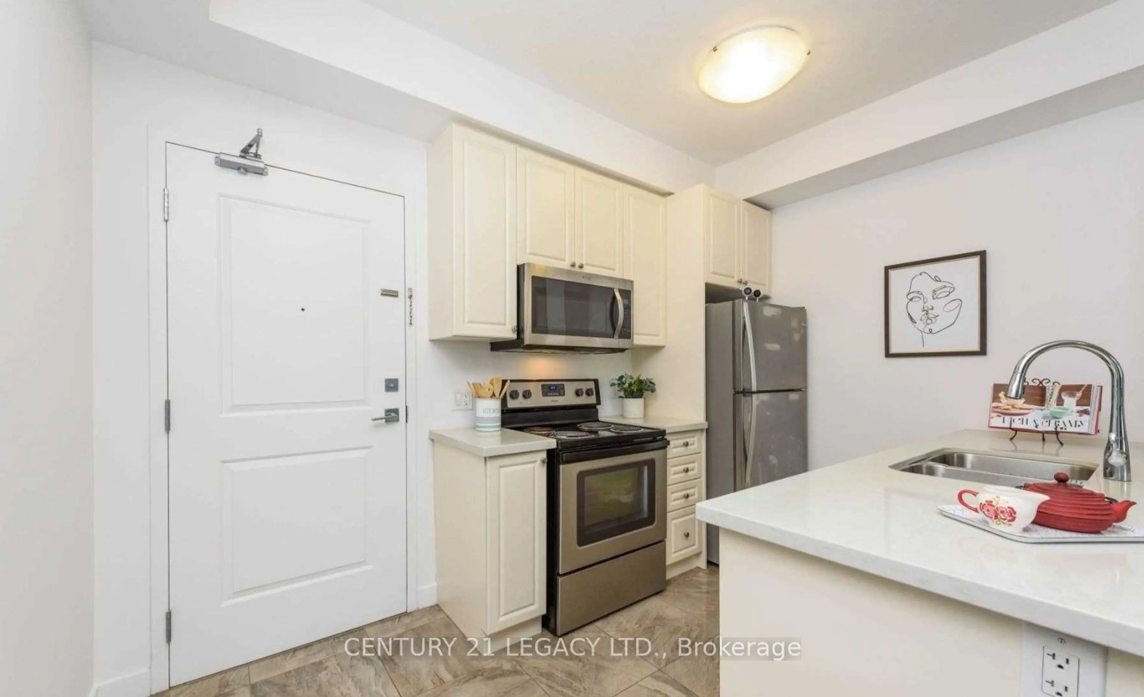 Standard kitchen for 2490 Old Bronte Rd #322, Oakville Ontario L6M 0Y5