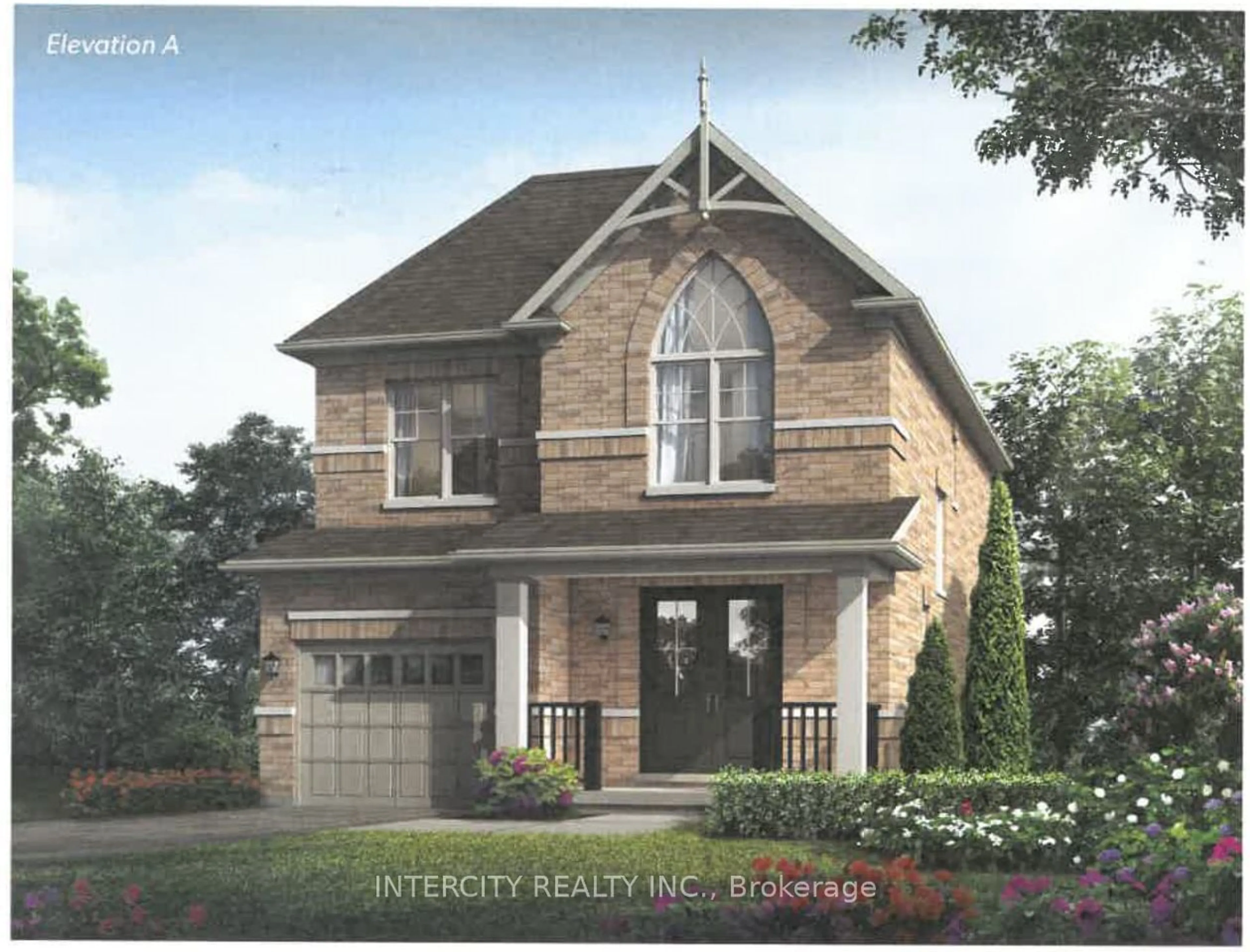 Home with brick exterior material for Lot 76 Damara Rd, Caledon Ontario L7C 1Z9