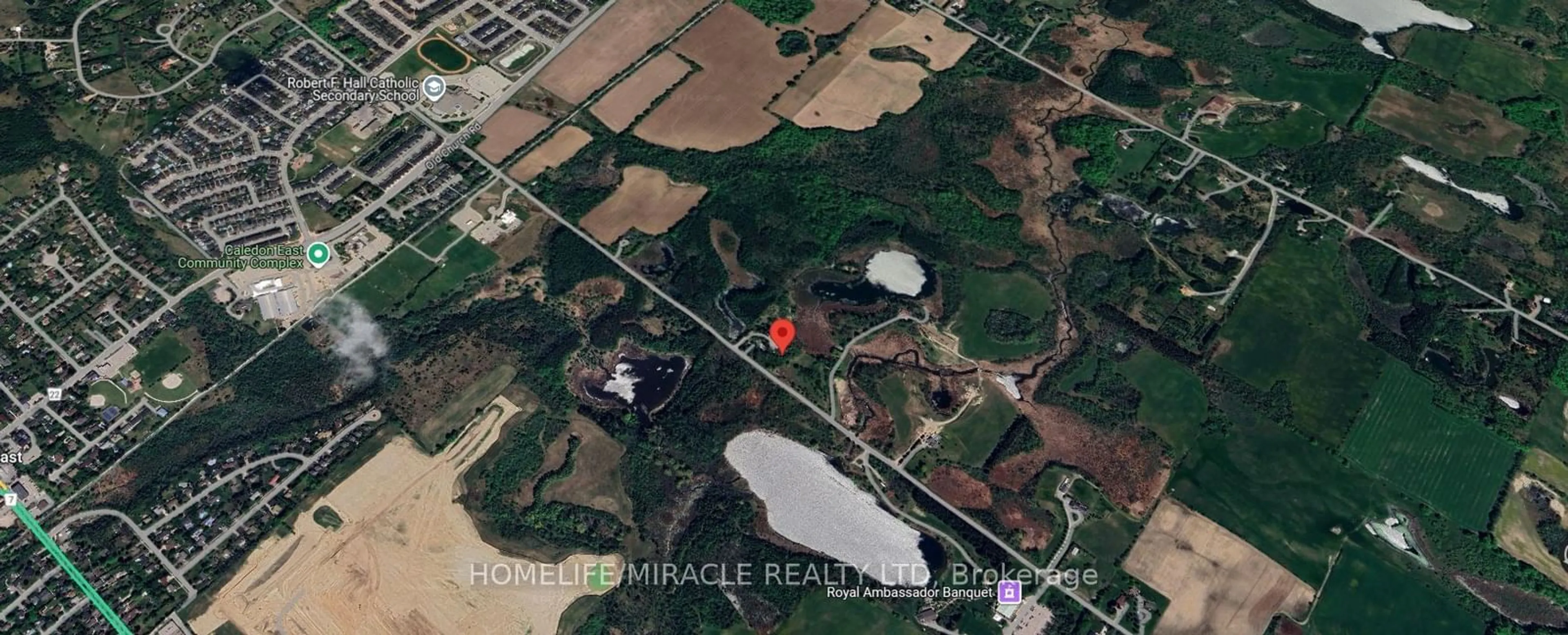 Picture of a map for 15685 Innis lake Rd, Caledon Ontario L7C 3A2