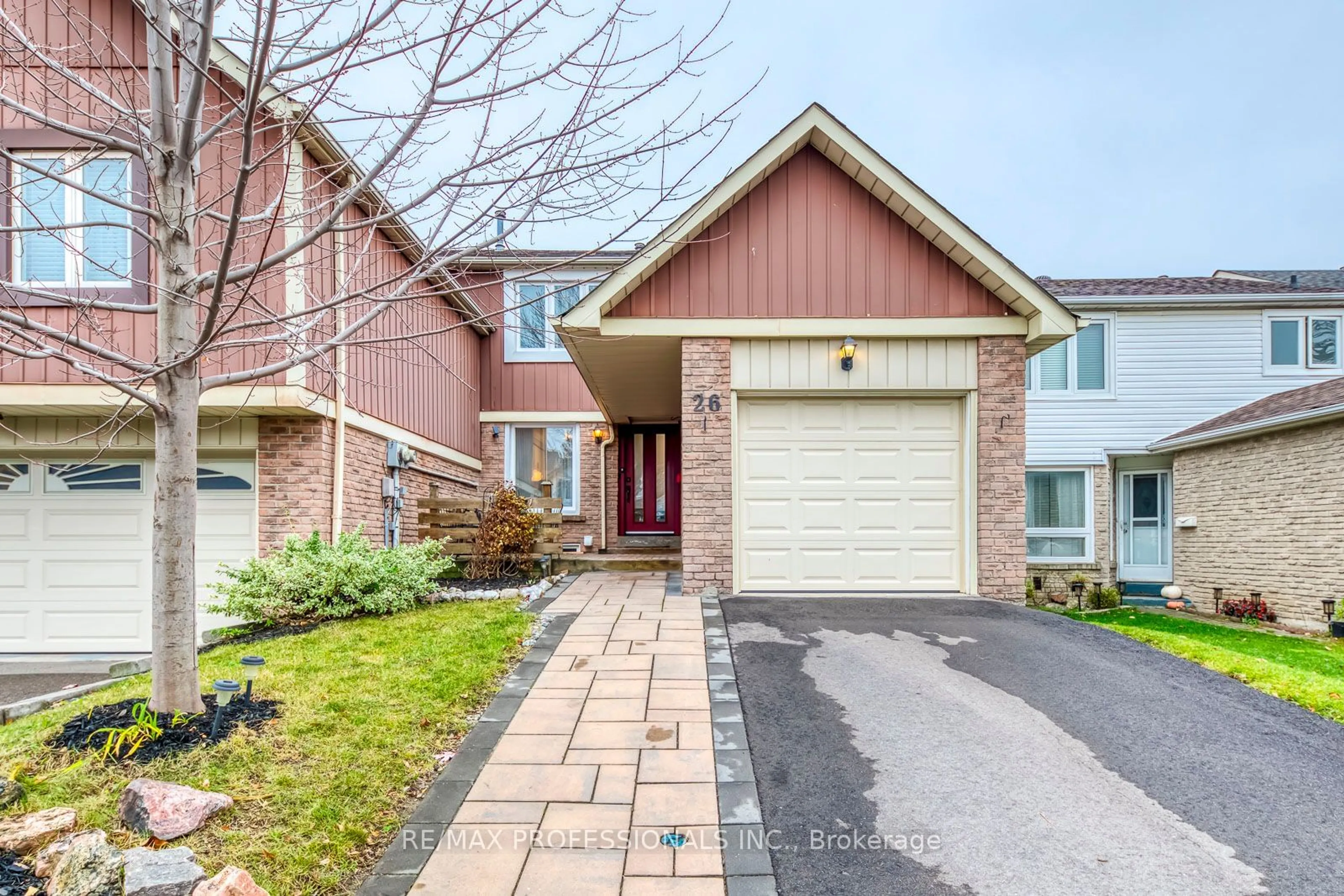 Home with brick exterior material for 26 Bigham Cres, Toronto Ontario M9C 5C6