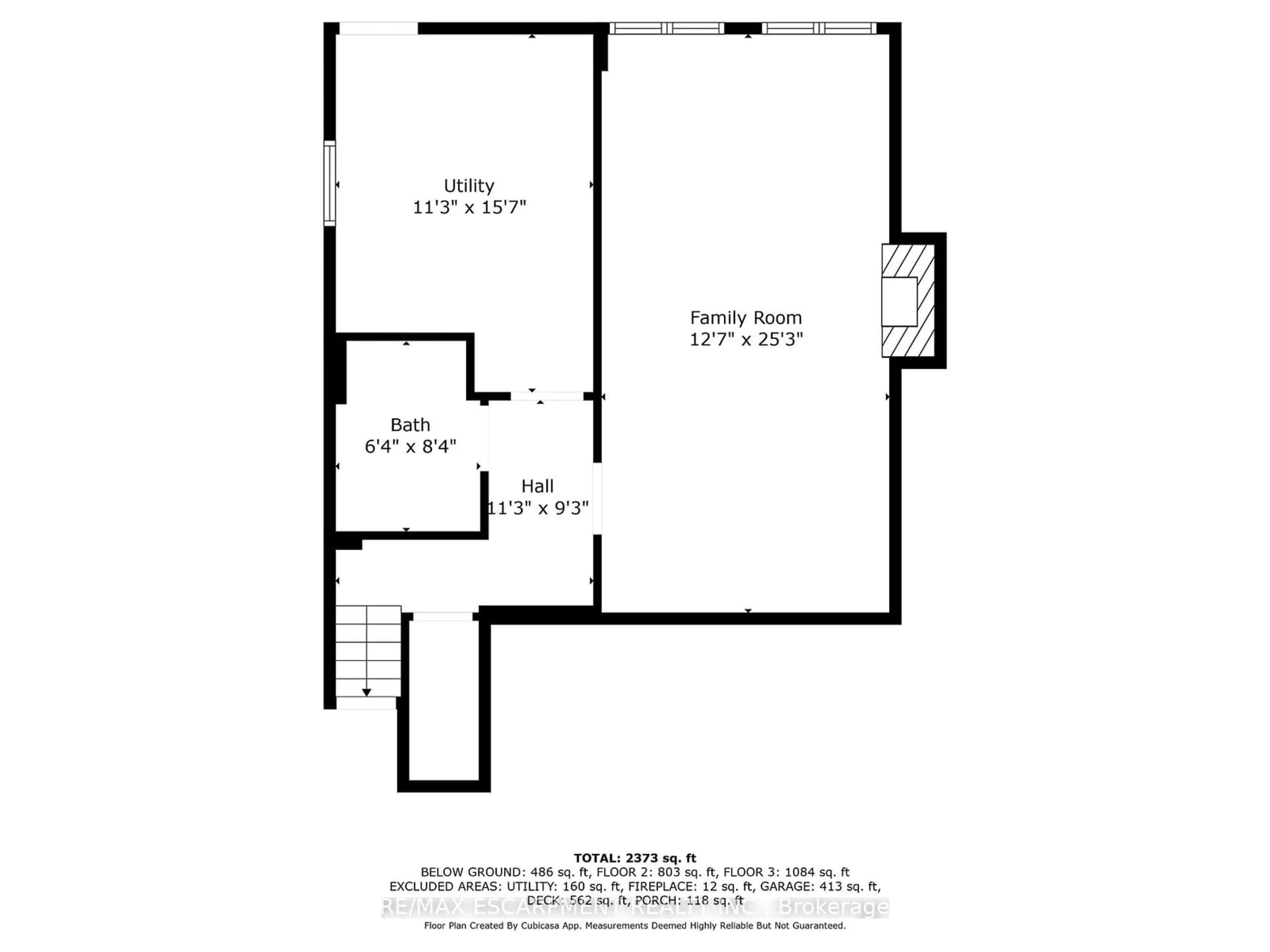 Floor plan for 5071 Spruce Ave, Burlington Ontario L7L 1M6