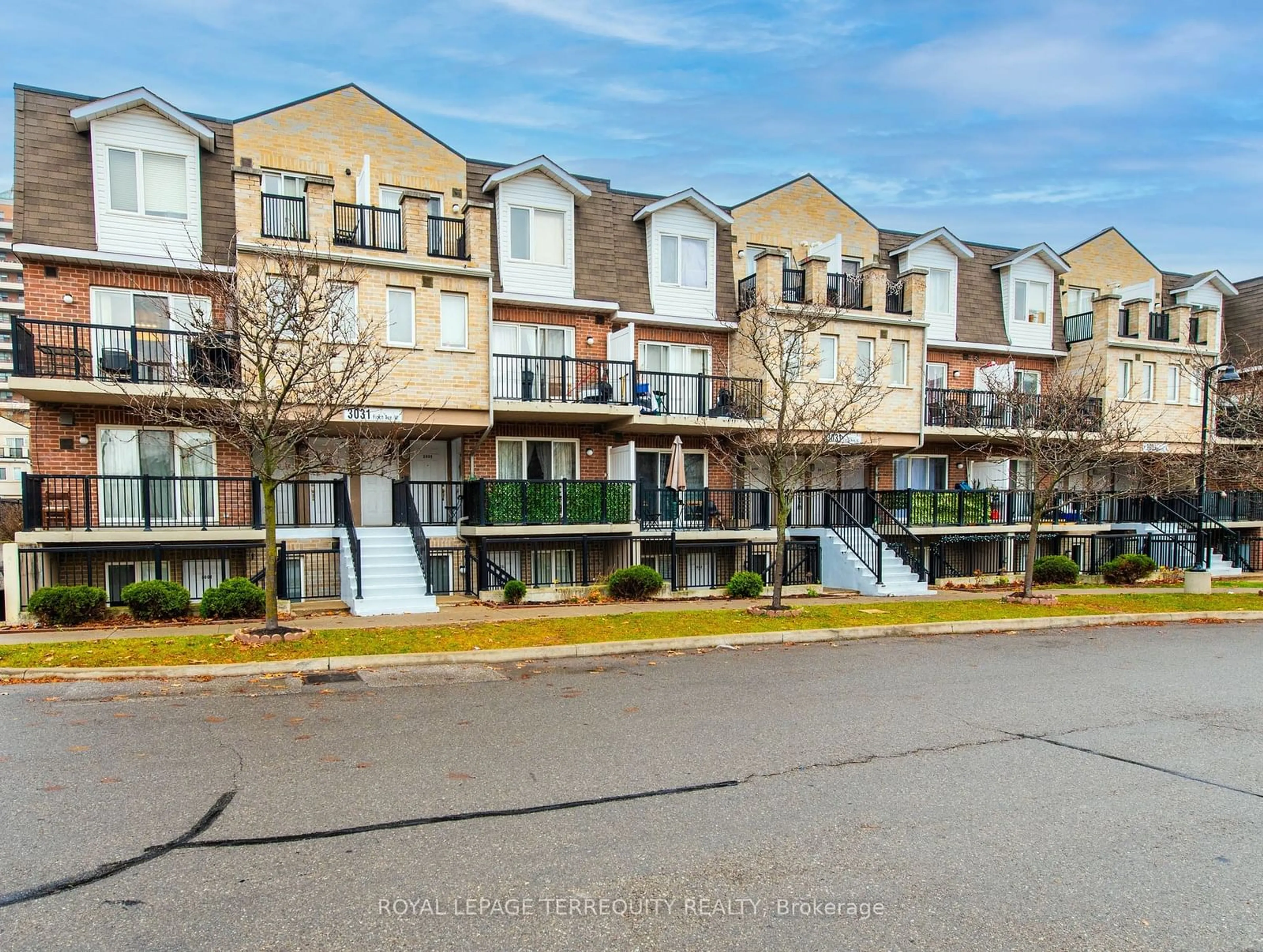 A pic from exterior of the house or condo, the street view for 3031 Finch Ave #2012, Toronto Ontario M9M 0A3