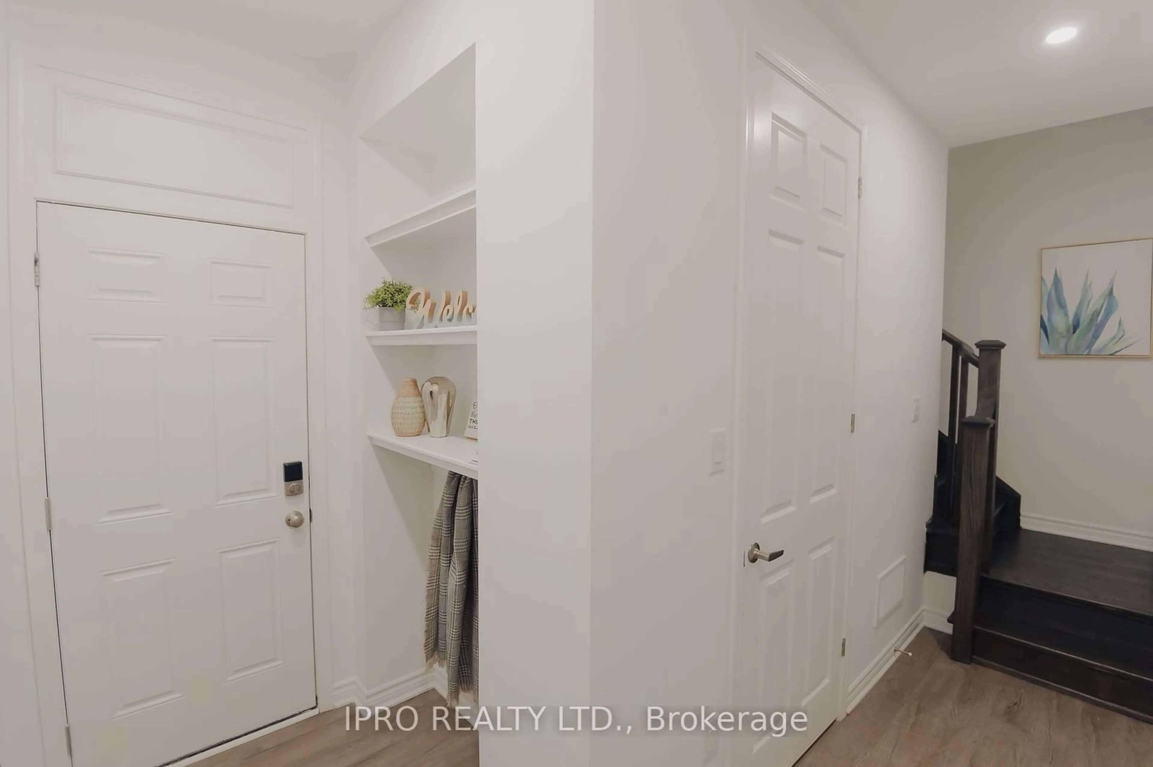 Indoor entryway, wood floors for 1893 Thames Circ, Milton Ontario L9E 1Y9