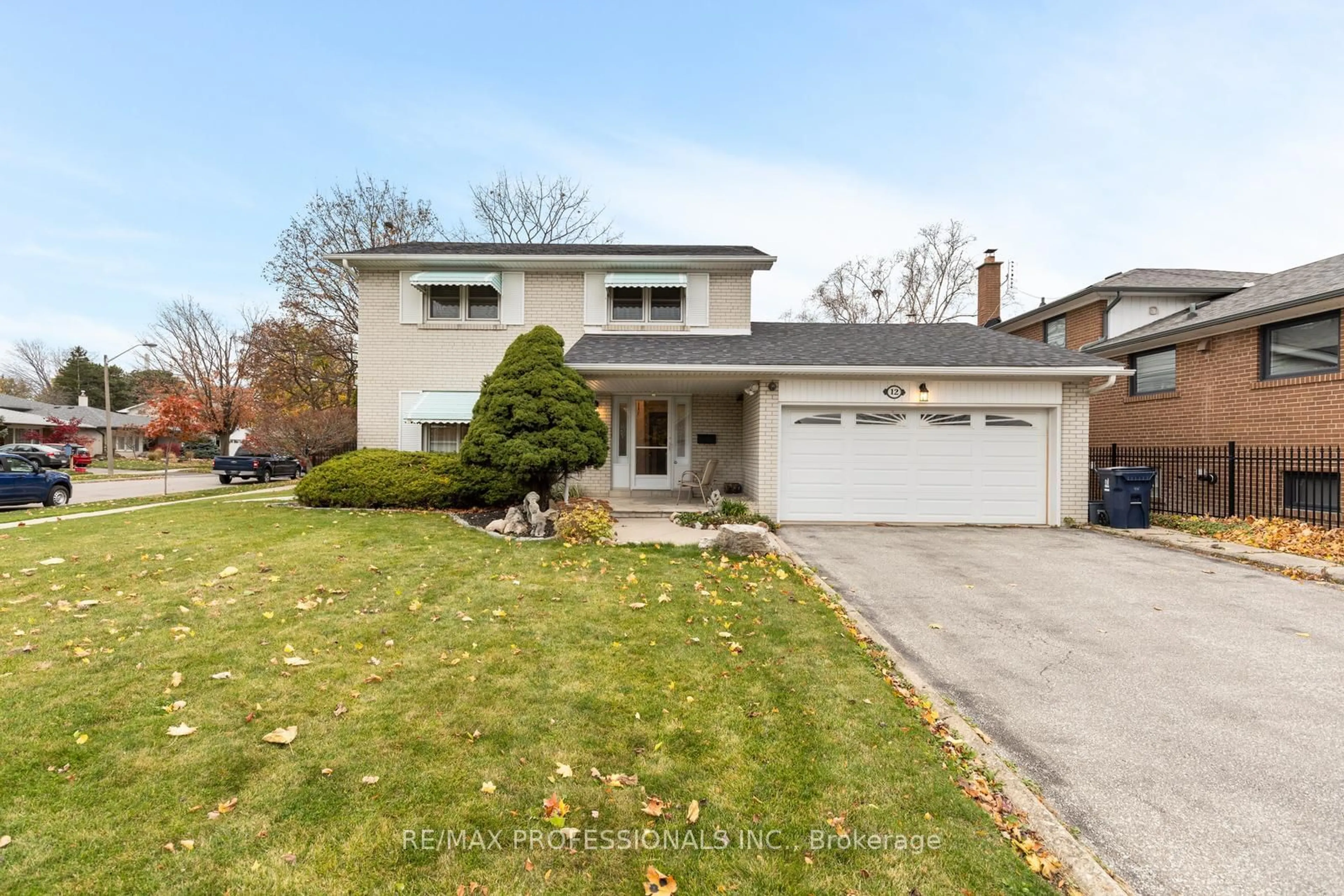 Frontside or backside of a home, the street view for 12 Broadfield Dr, Toronto Ontario M9C 1L6