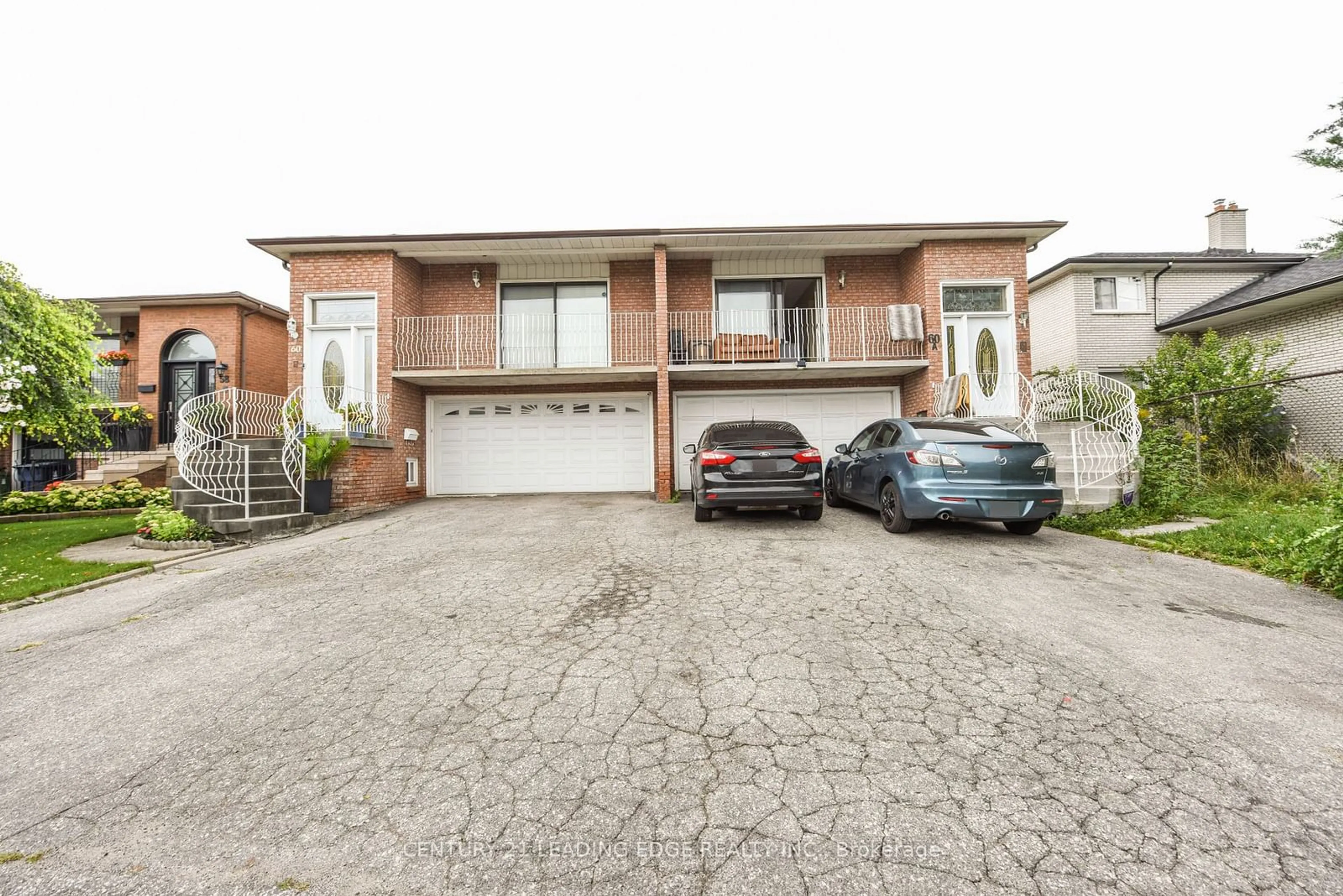 A pic from exterior of the house or condo, the street view for 60A Sentinel Rd, Toronto Ontario M3J 3T6