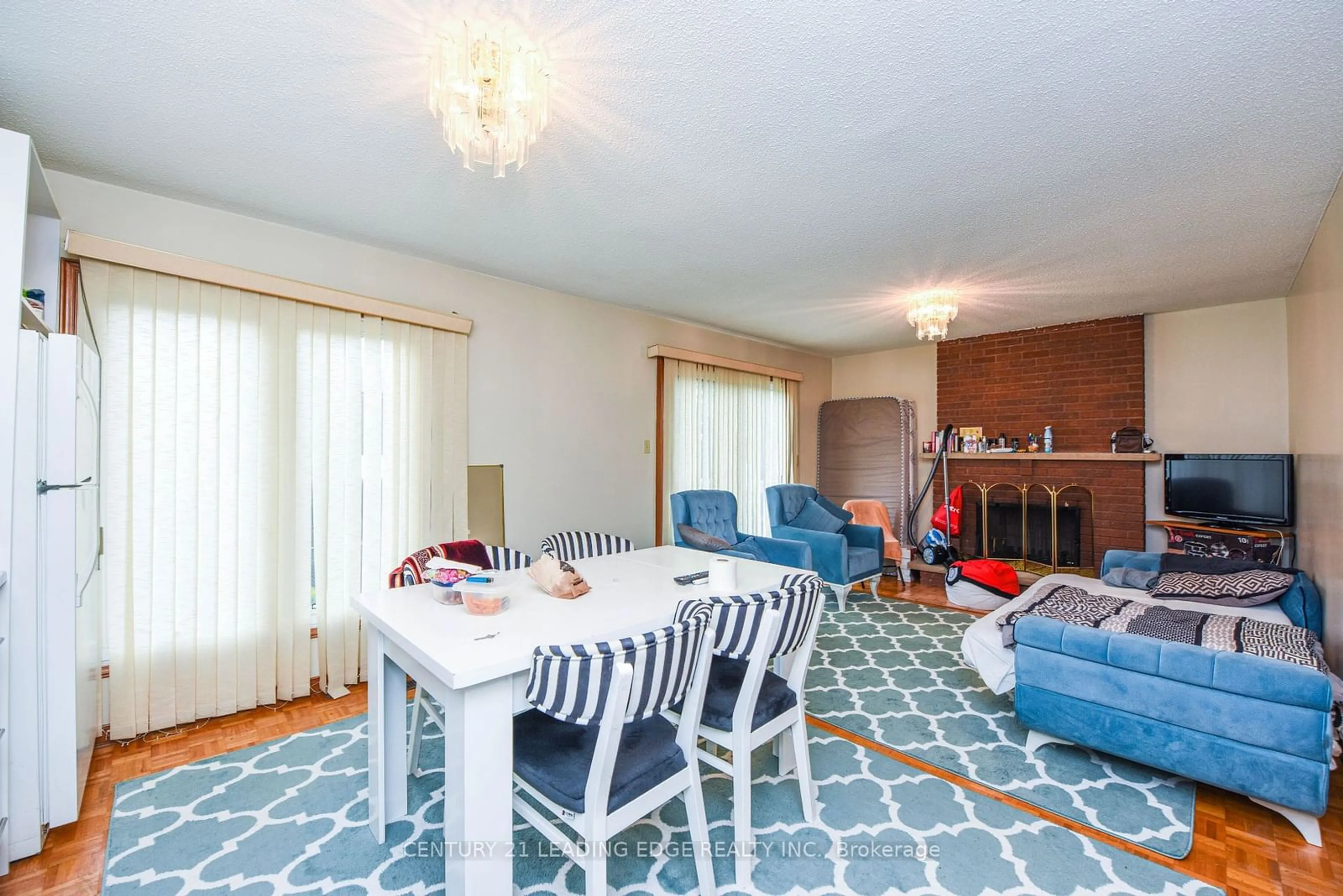 Dining room, carpet floors, cottage for 60A Sentinel Rd, Toronto Ontario M3J 3T6