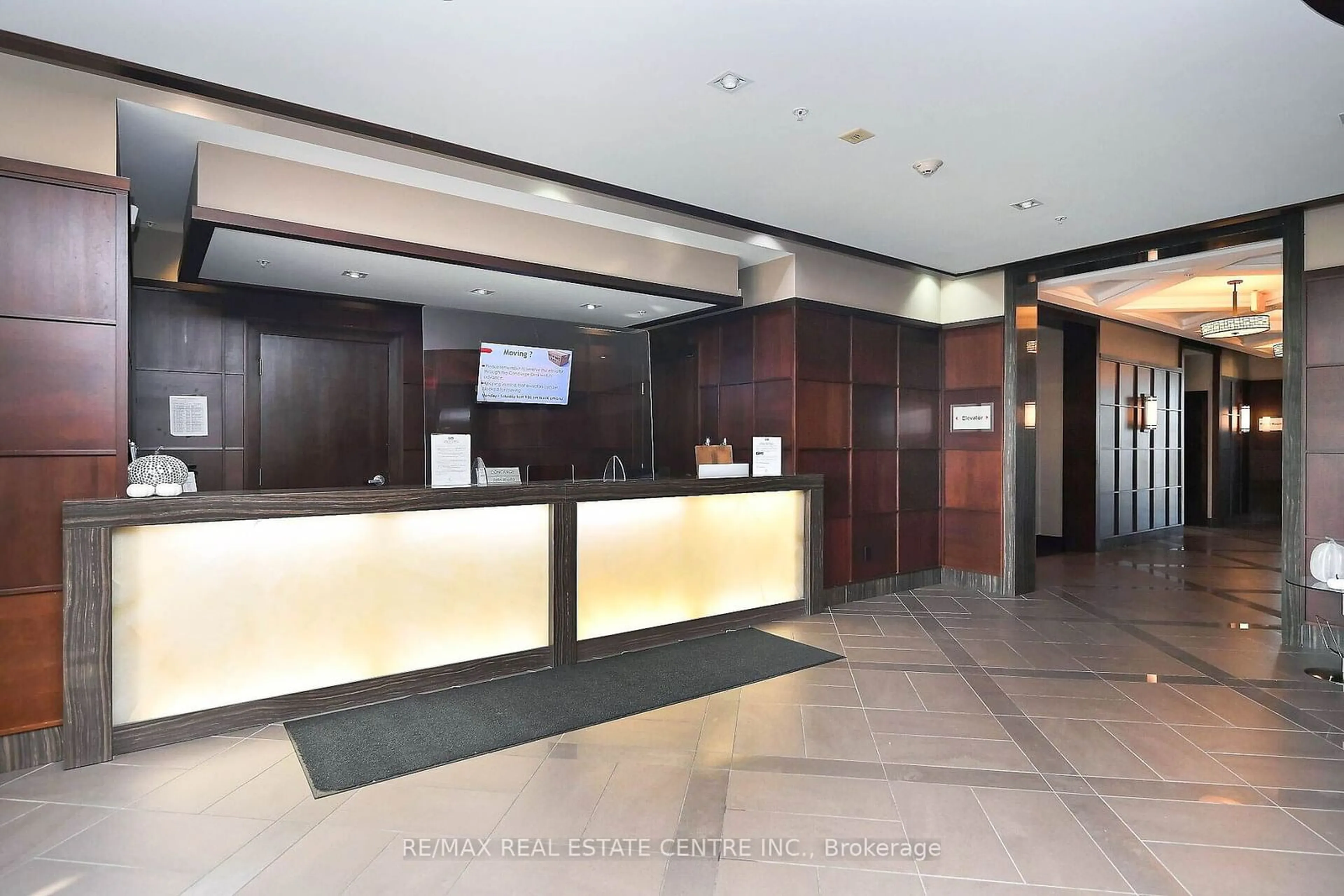 Indoor lobby for 2480 Prince Michael Dr #414, Oakville Ontario L6H 0H1