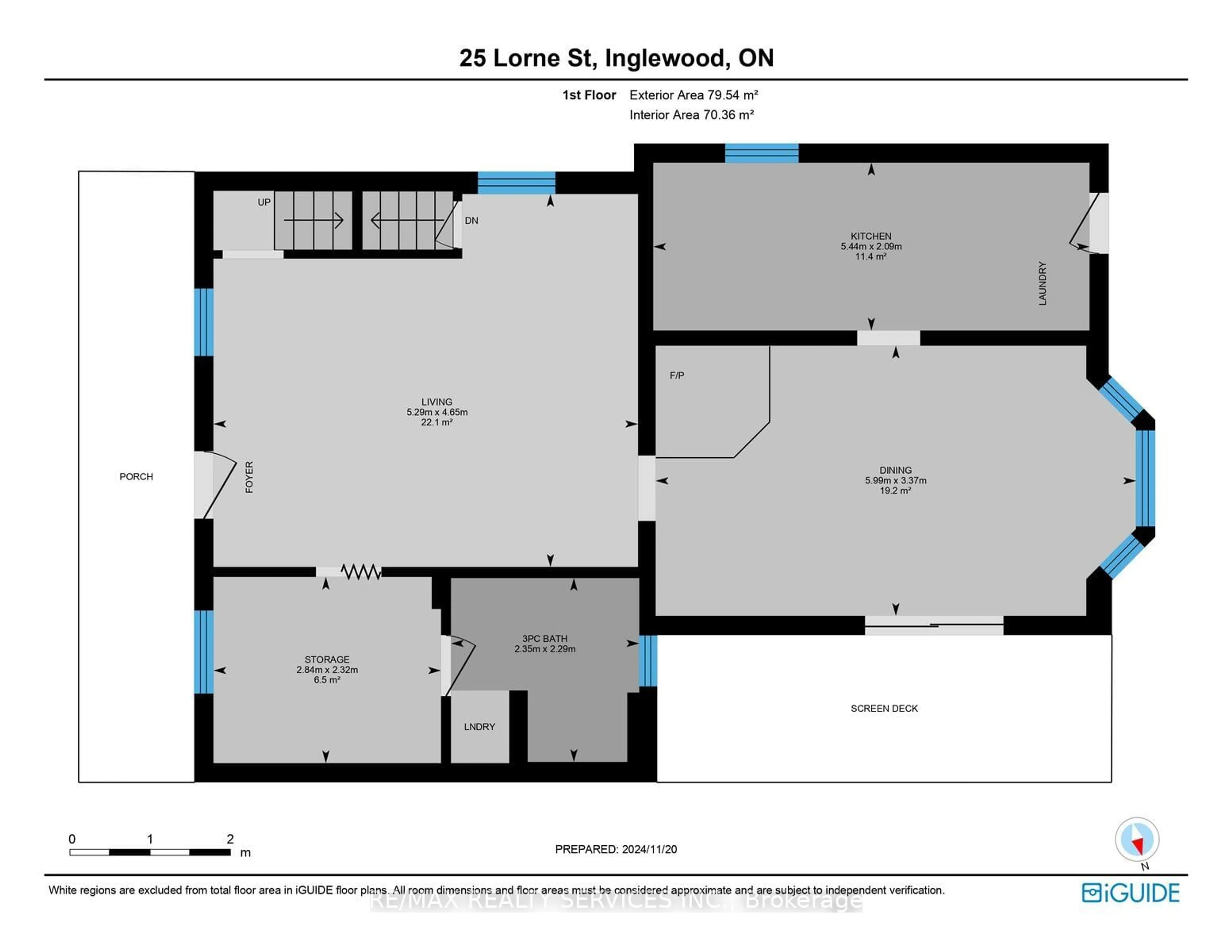 Floor plan for 25 Lorne St, Caledon Ontario L7C 1L2