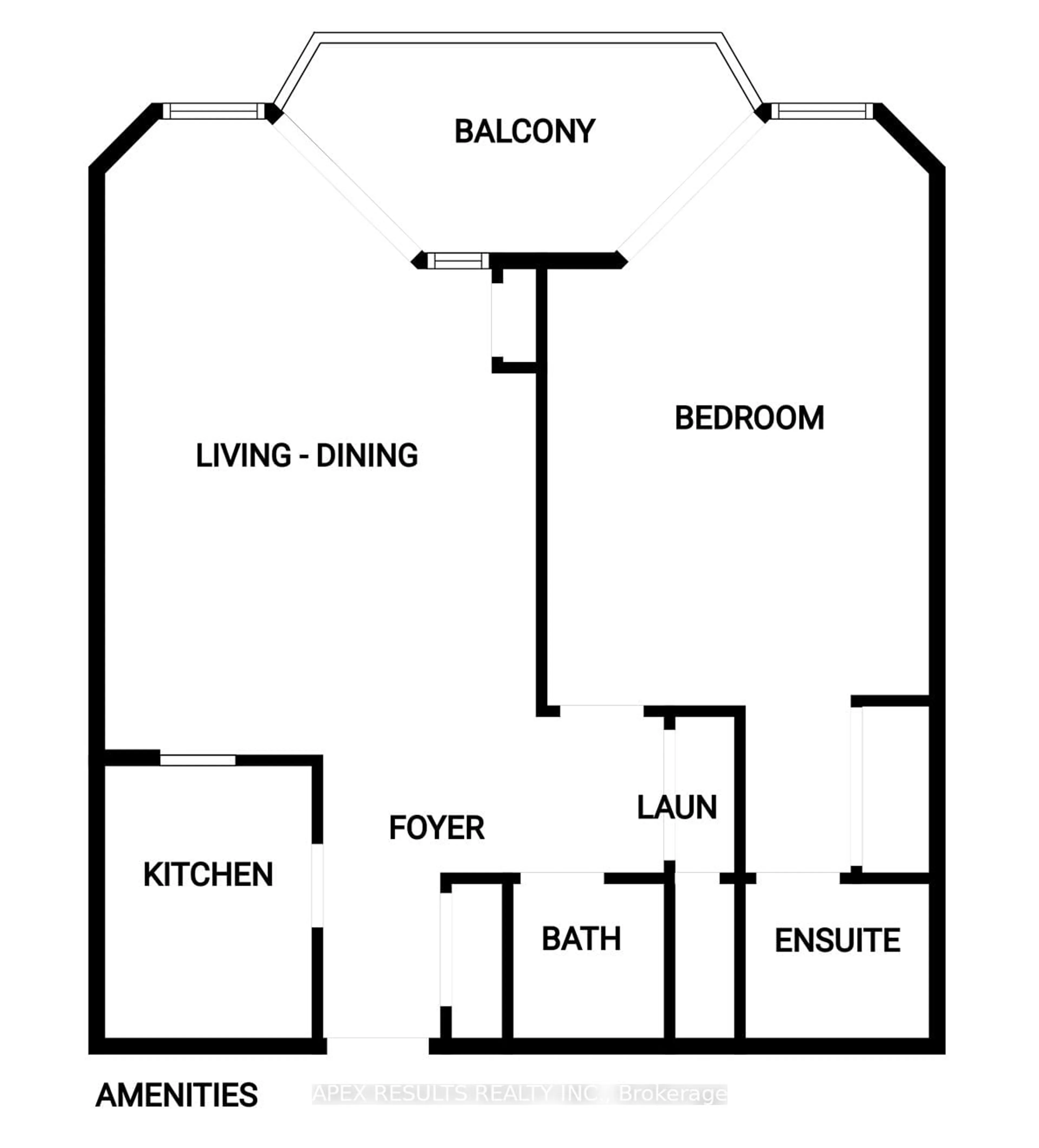 Floor plan for 5070 Pinedale Ave #1005, Burlington Ontario L7L 5V6