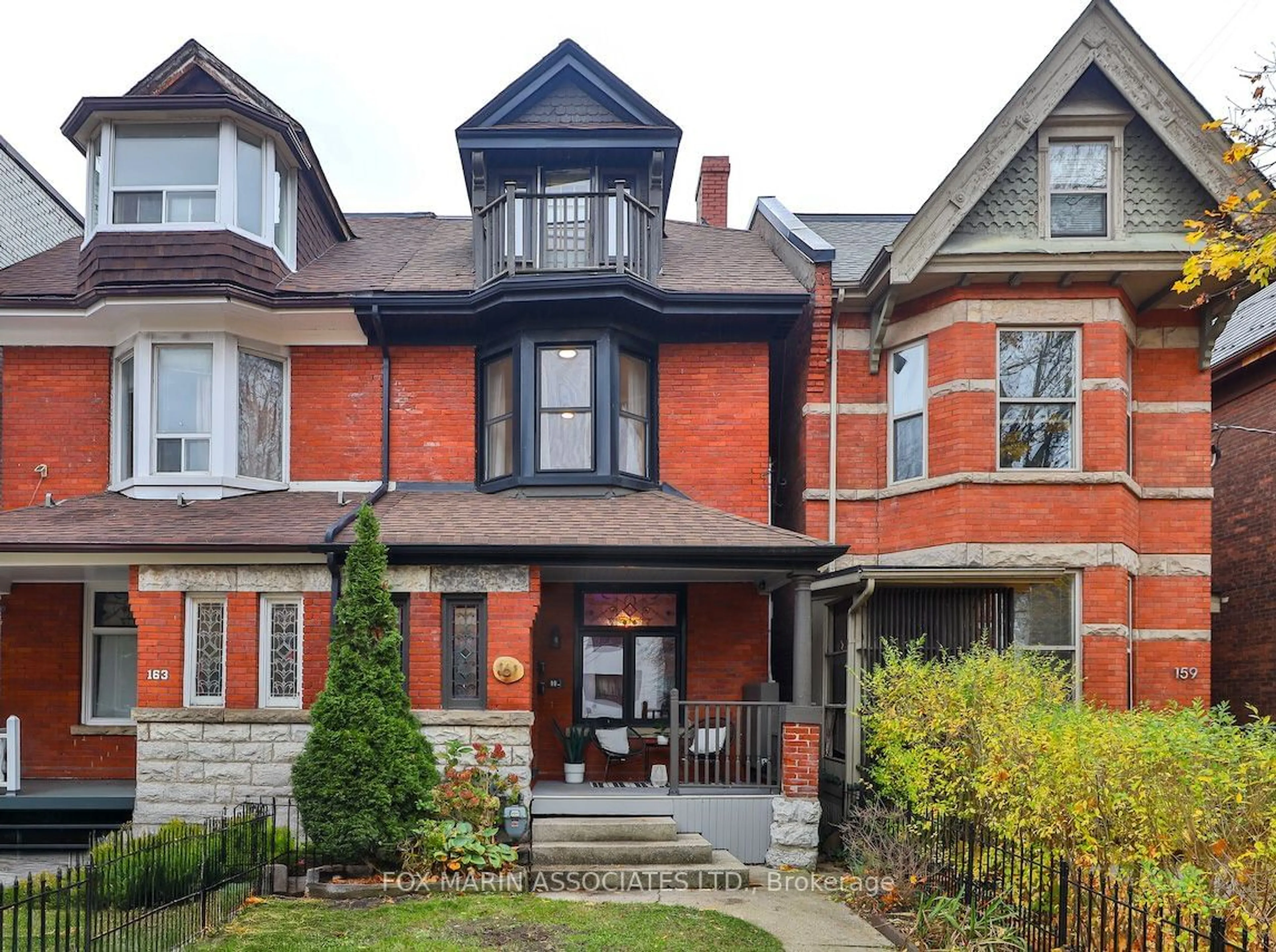 Frontside or backside of a home, the front or back of building for 161 Dowling Ave, Toronto Ontario M6K 3A9