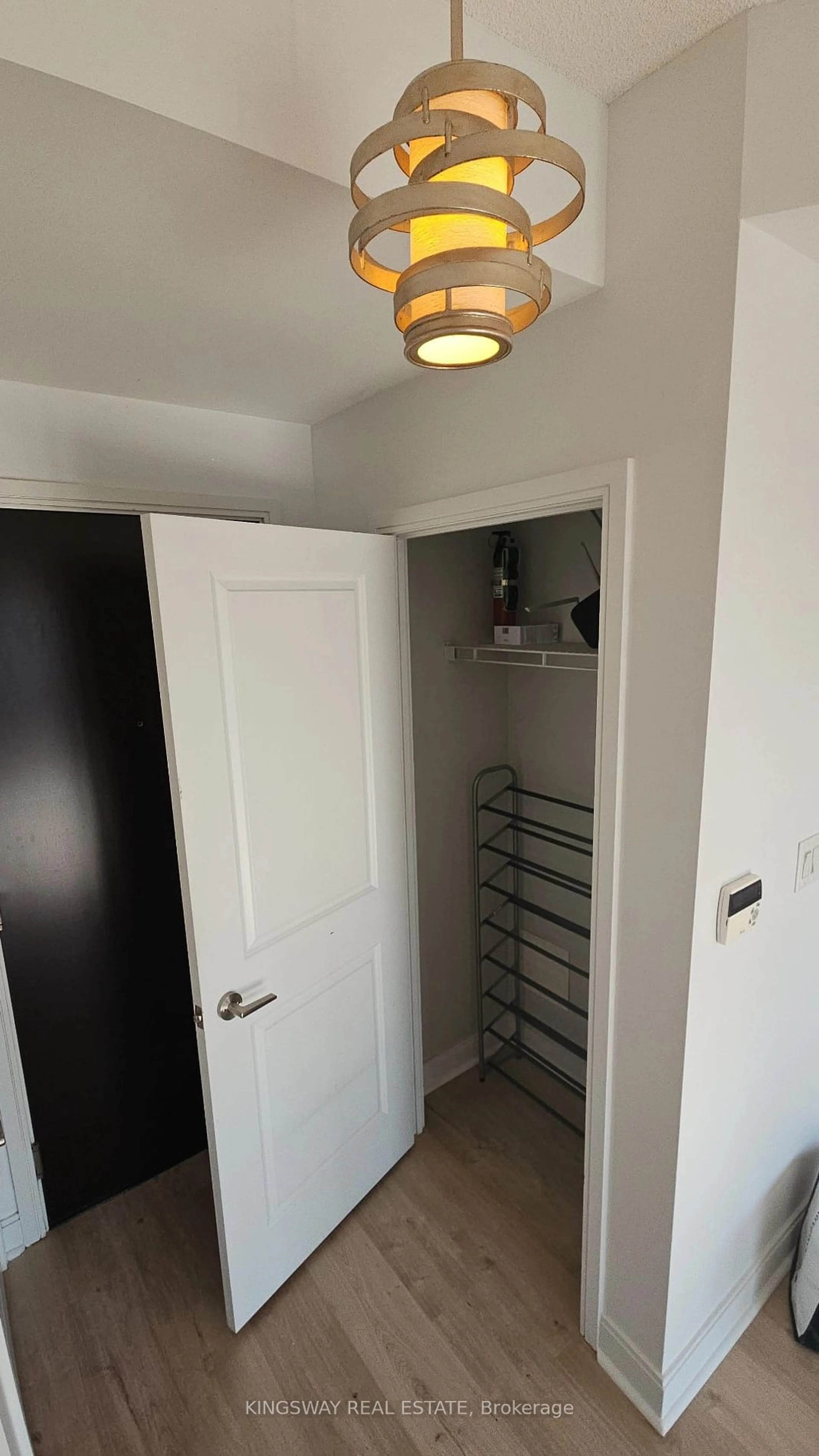 A pic of a room, not visible floor for 60 Absolute Ave #4004, Mississauga Ontario L4Z 0A9