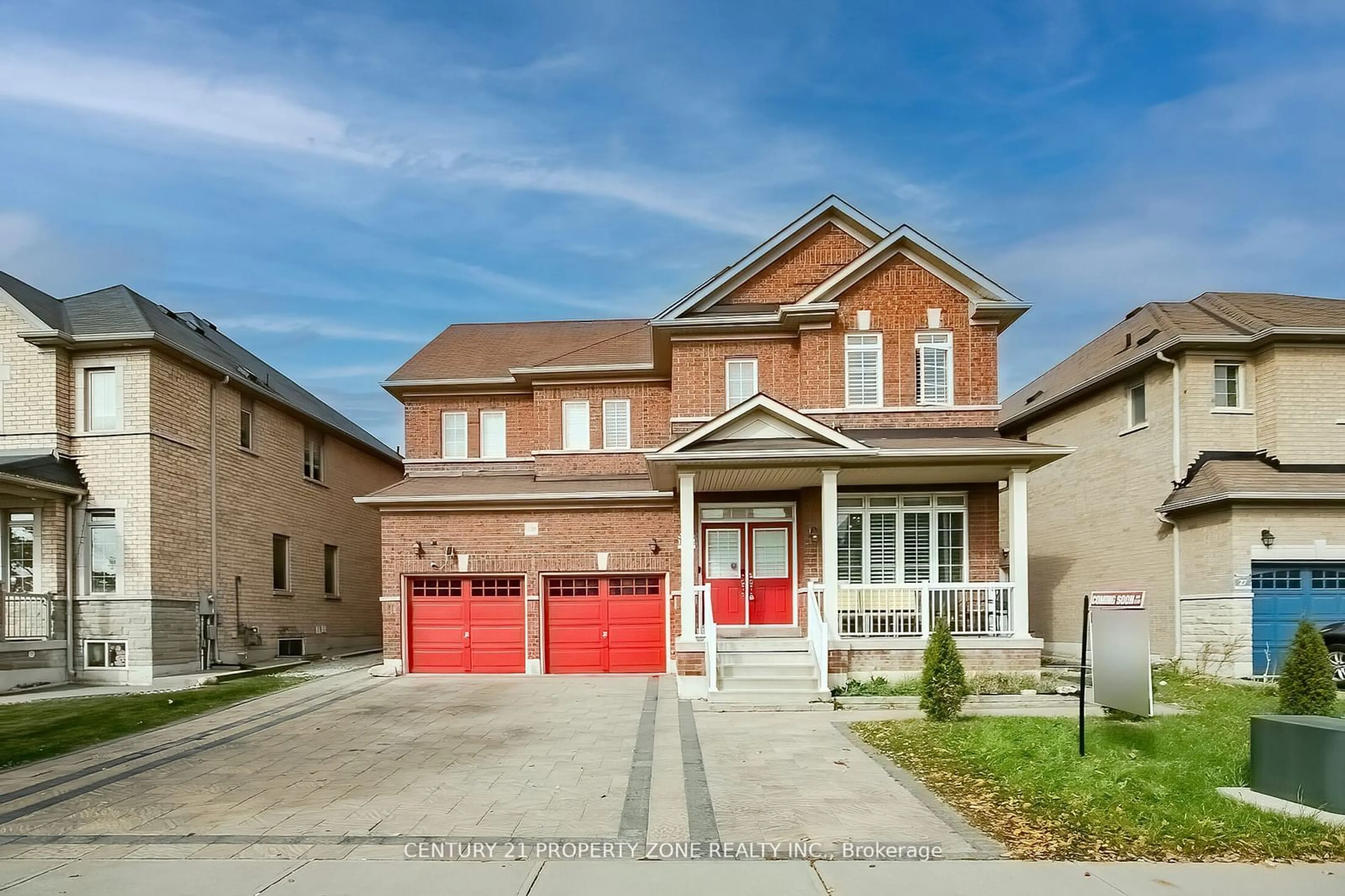 Home with brick exterior material for 120 Bellchase Tr, Brampton Ontario L6P 3L3