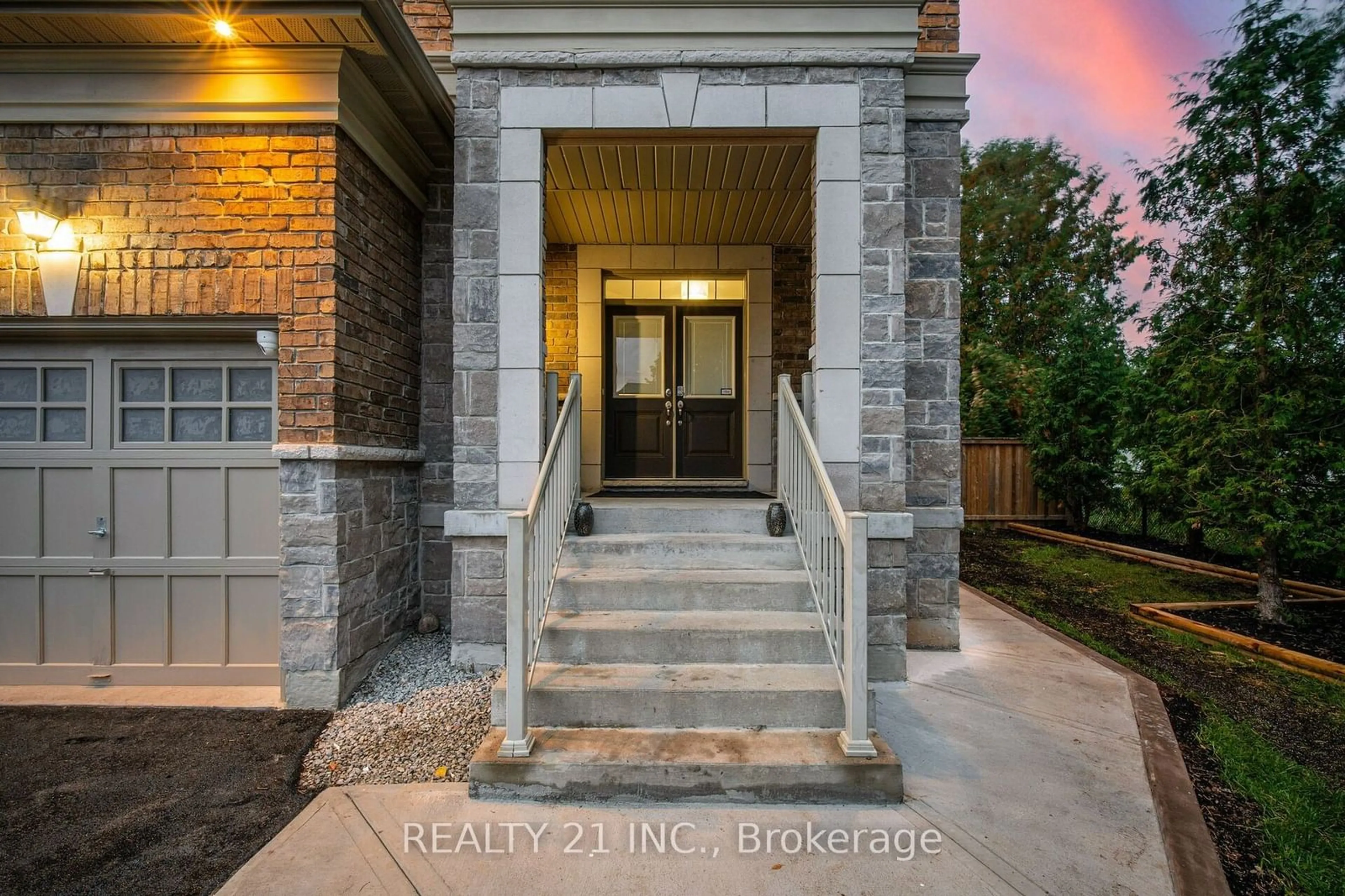 Indoor entryway, cement floor for 23 Covina Rd, Brampton Ontario L6X 0B2