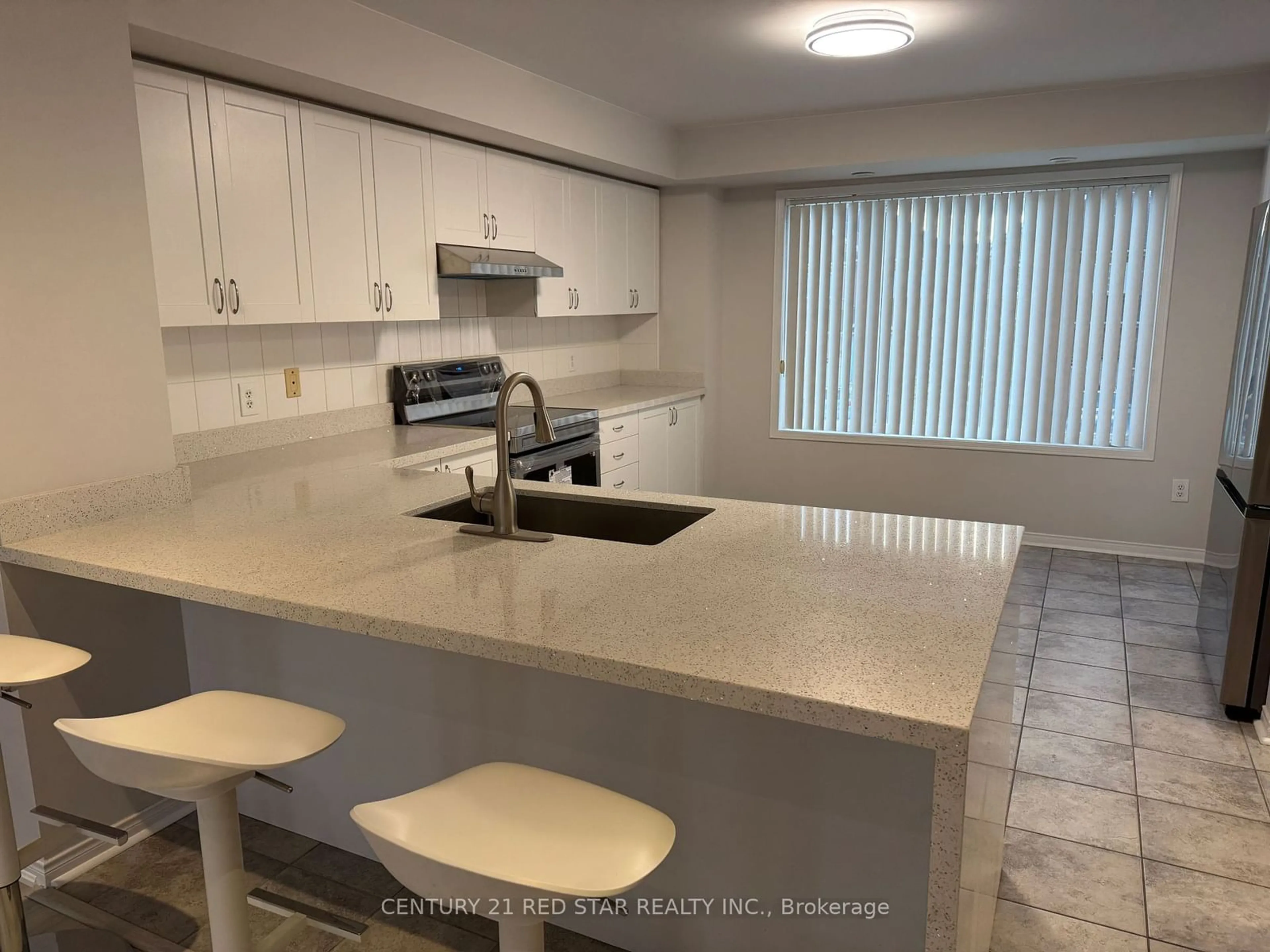 Standard kitchen, ceramic floors for 5005 Oscar Peterson Blvd #9, Mississauga Ontario L5M 0P4