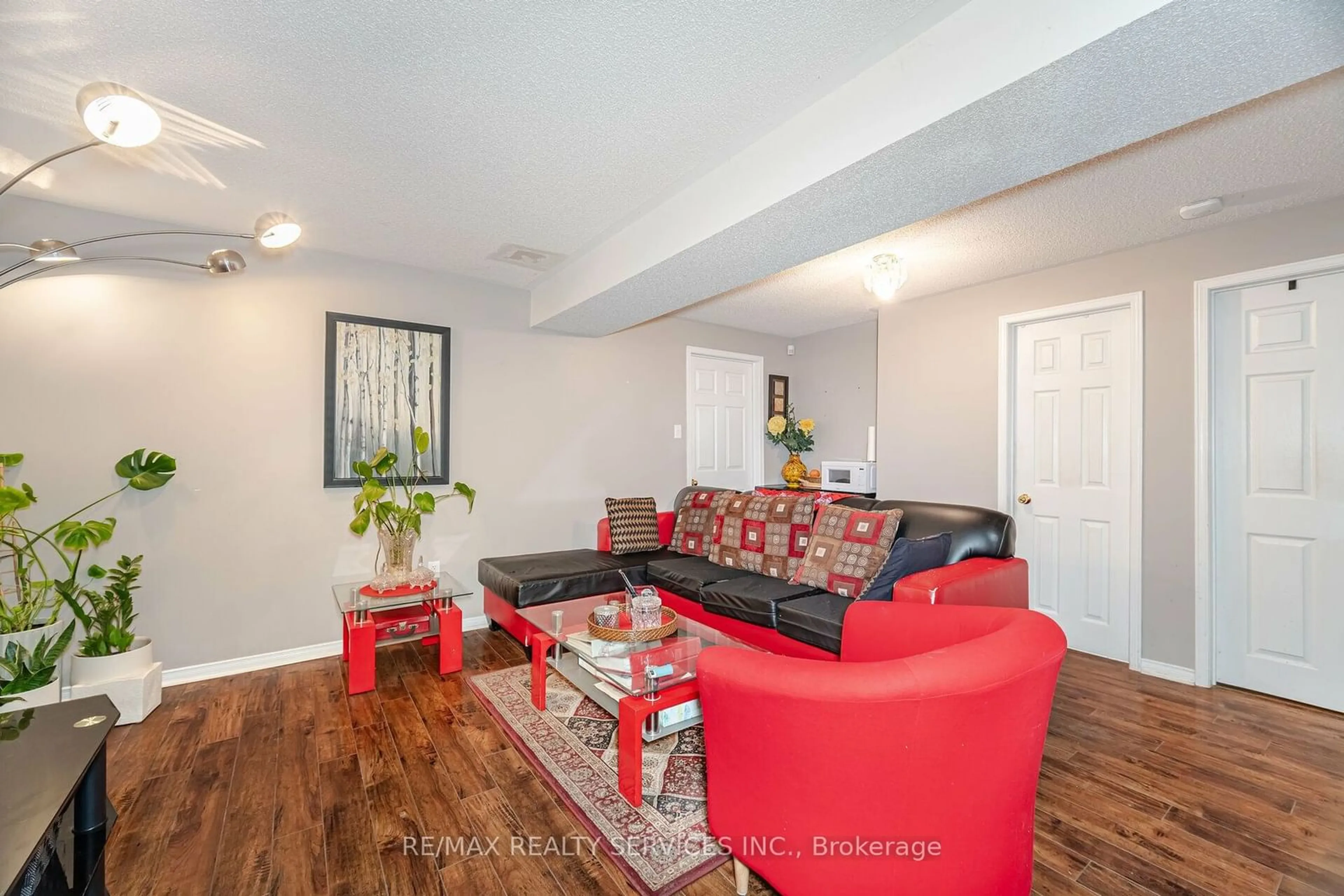 Living room, wood floors for 11 Arjay Tr, Brampton Ontario L6X 4L9