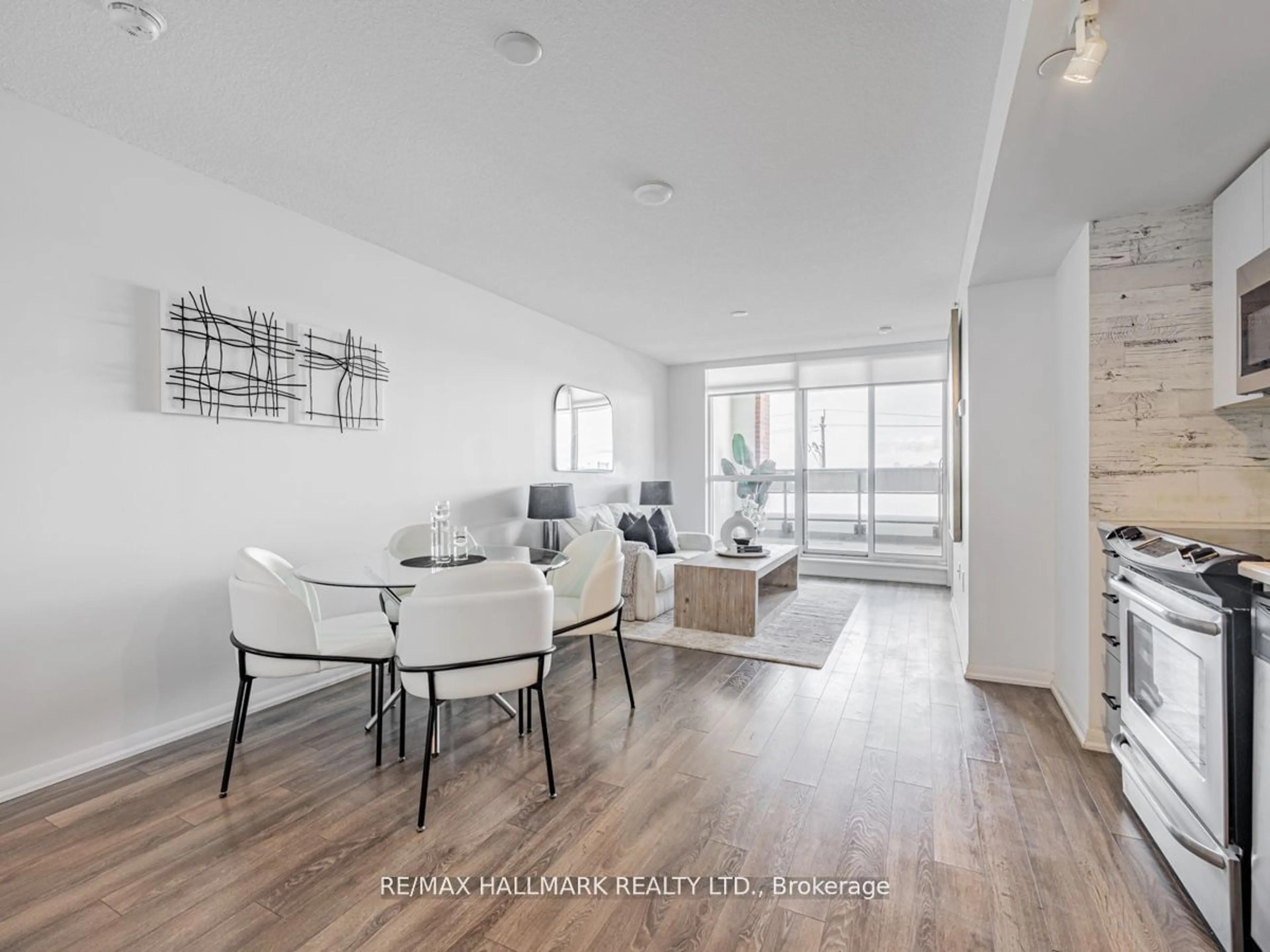 A pic of a room, wood floors for 3091 Dufferin St #304, Toronto Ontario M6A 2S7