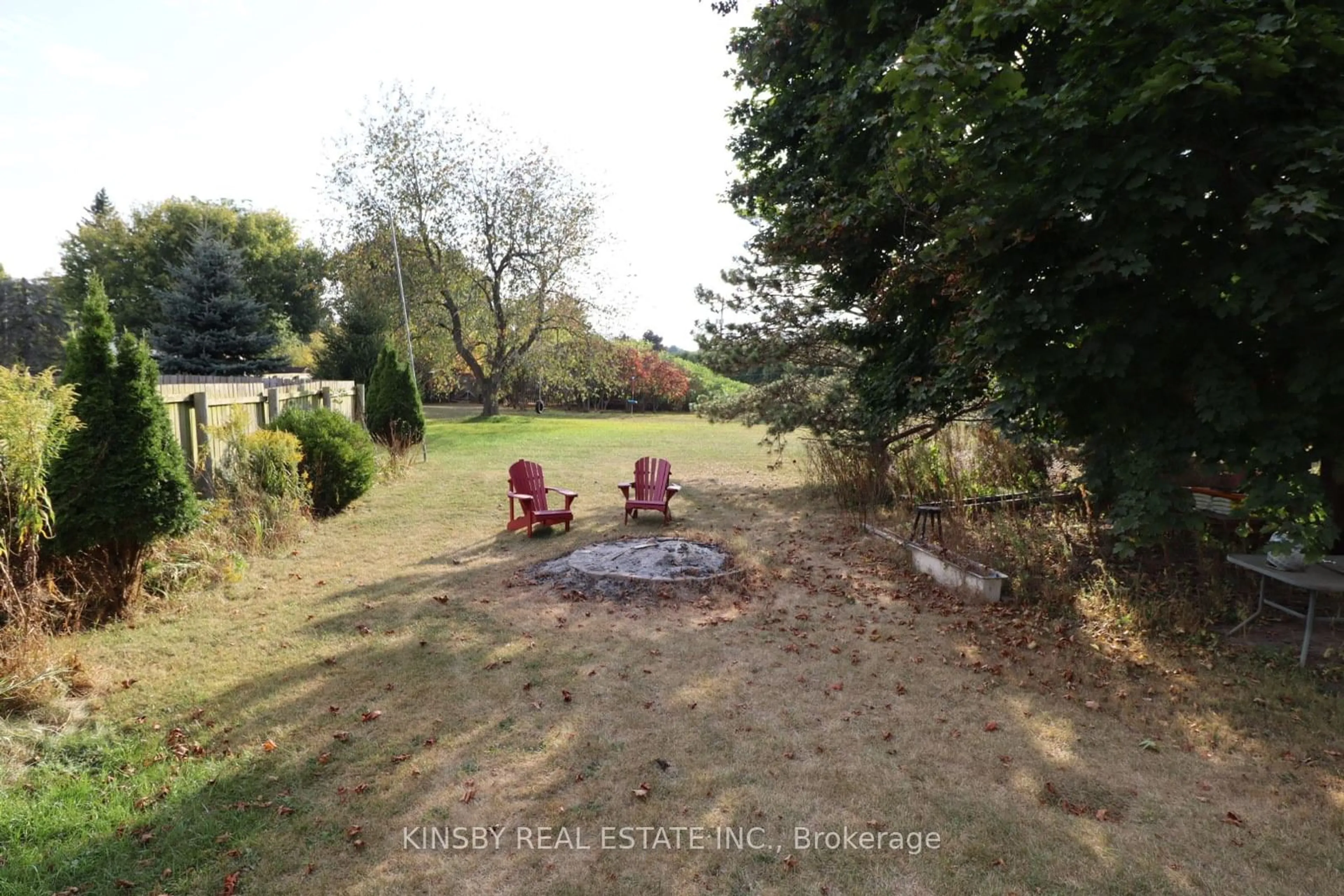 Patio, the fenced backyard for 9072 Guelph Junction Rd, Milton Ontario L0P 1B0