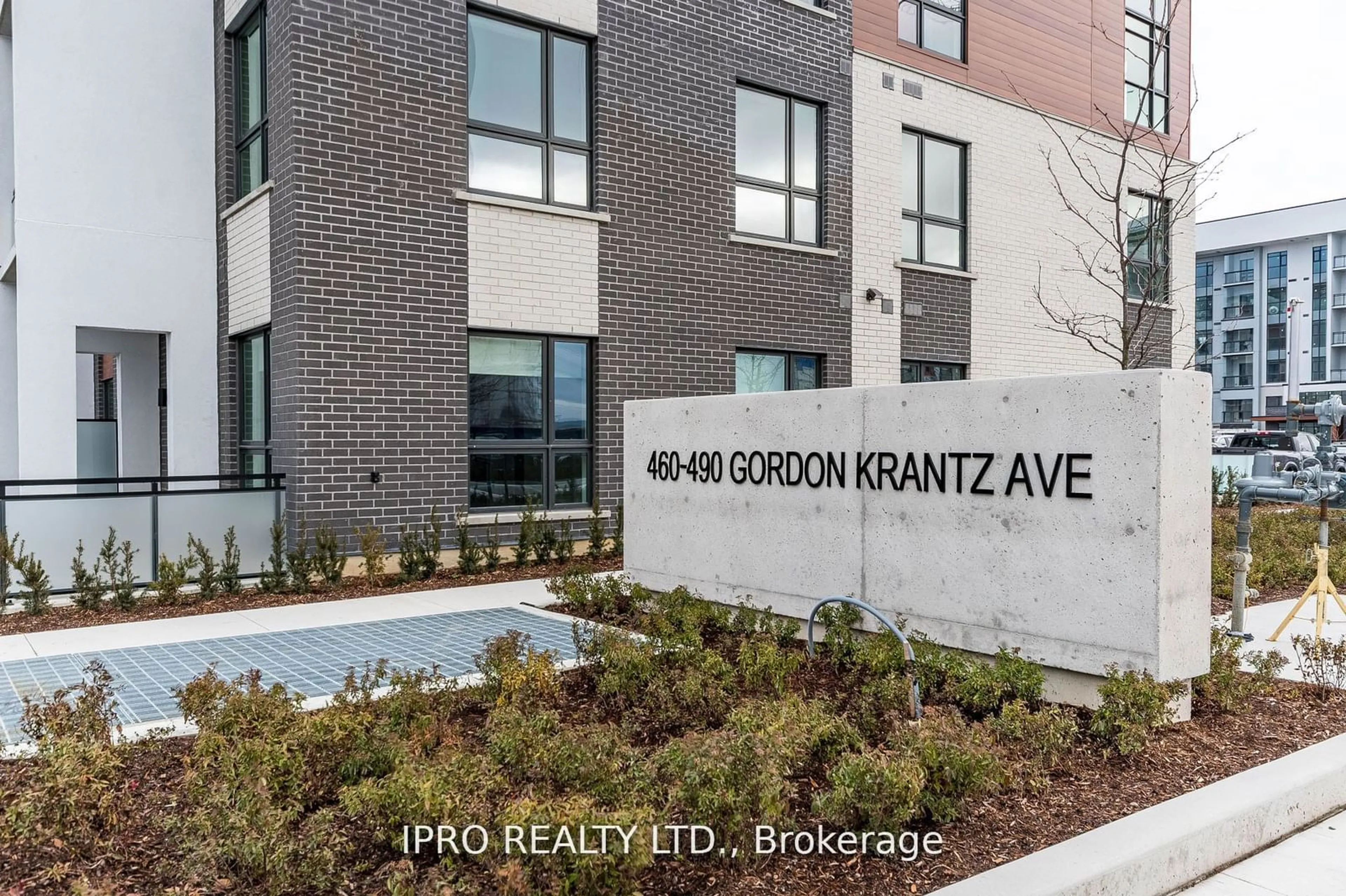 A pic from exterior of the house or condo, the front or back of building for 460 Gordon Krantz Ave #323, Milton Ontario L6M 3Y3