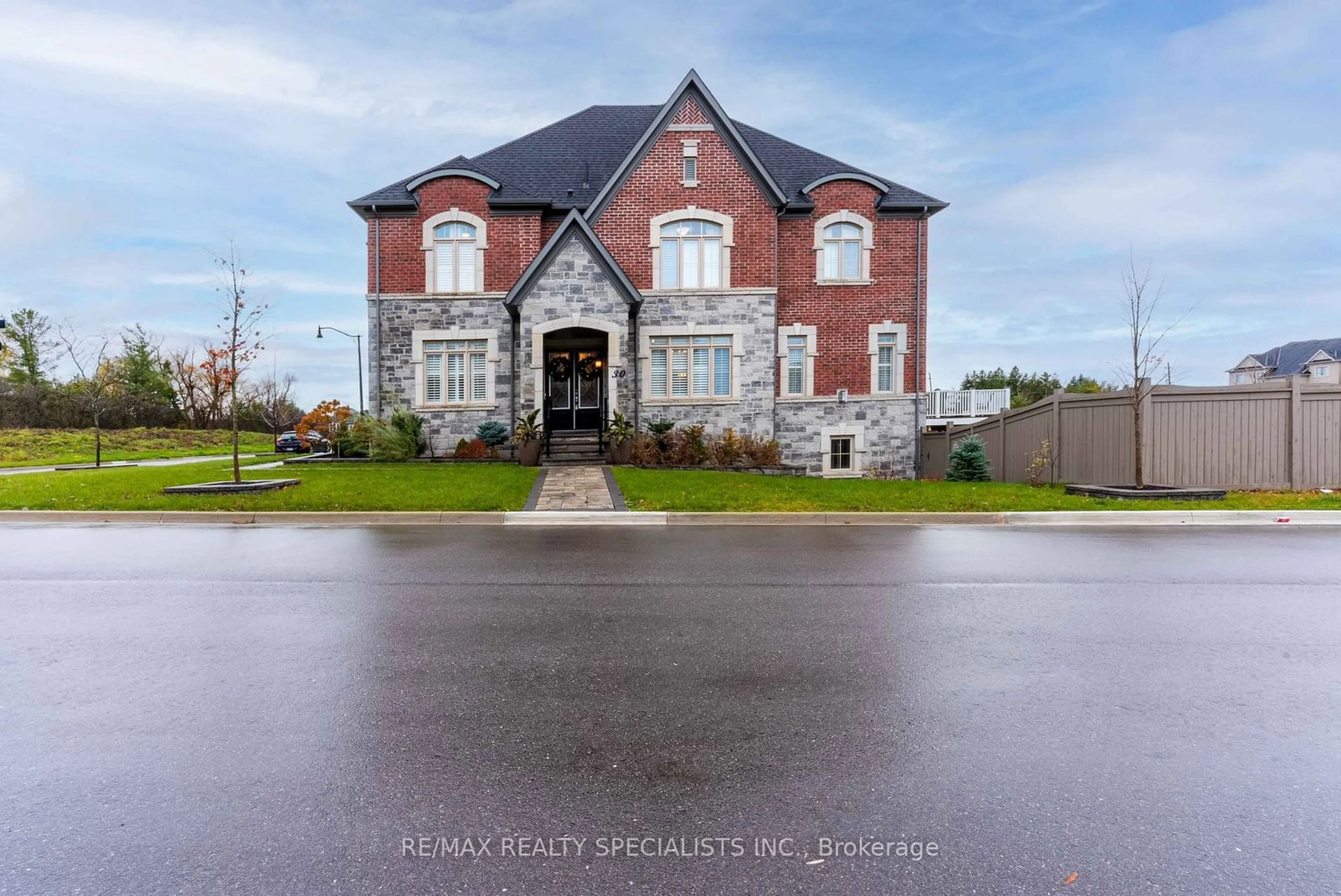 Frontside or backside of a home, the street view for 30 Trail Rider Dr, Brampton Ontario L6P 4M4