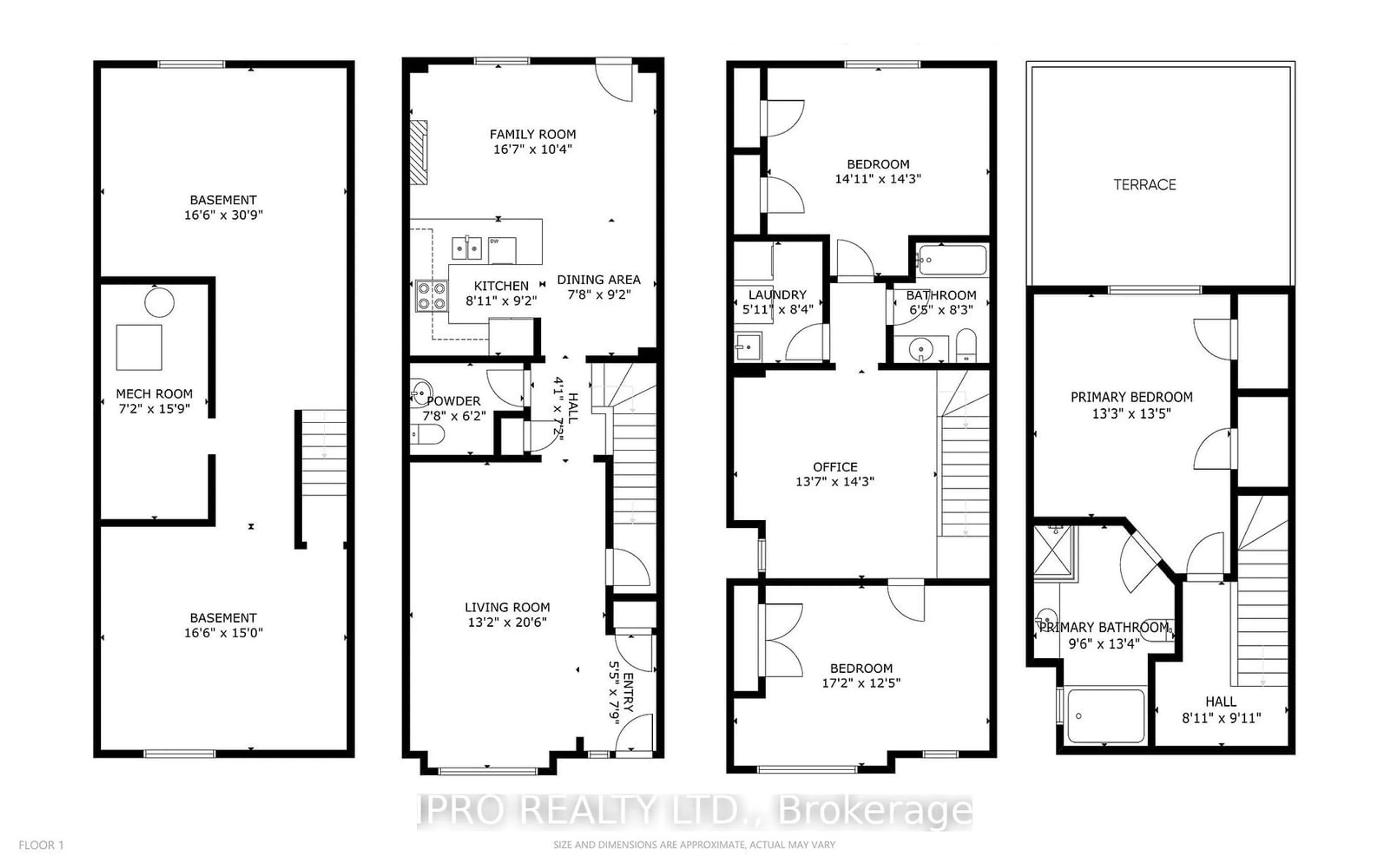 Floor plan for 53 Delabo Dr, Toronto Ontario M3J 3S5