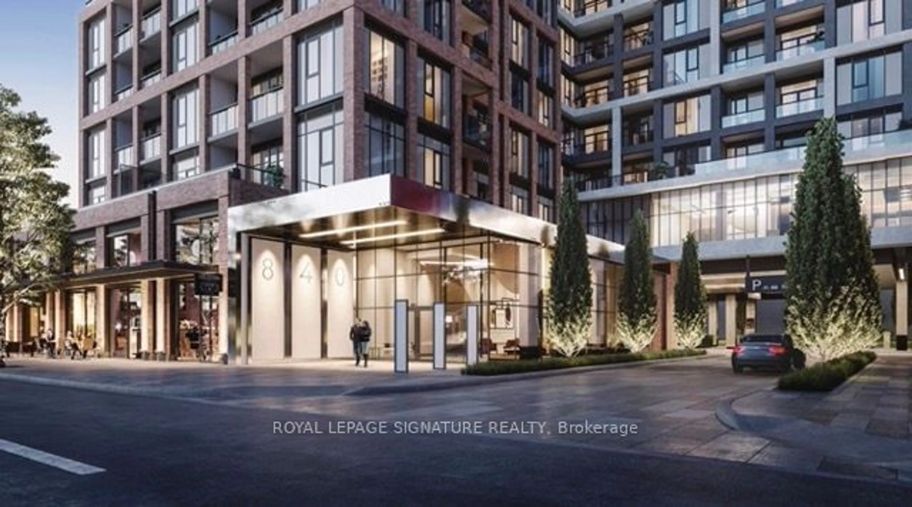 A pic from exterior of the house or condo, the front or back of building for 858 Dupont St #PH10, Toronto Ontario A1A 1A1