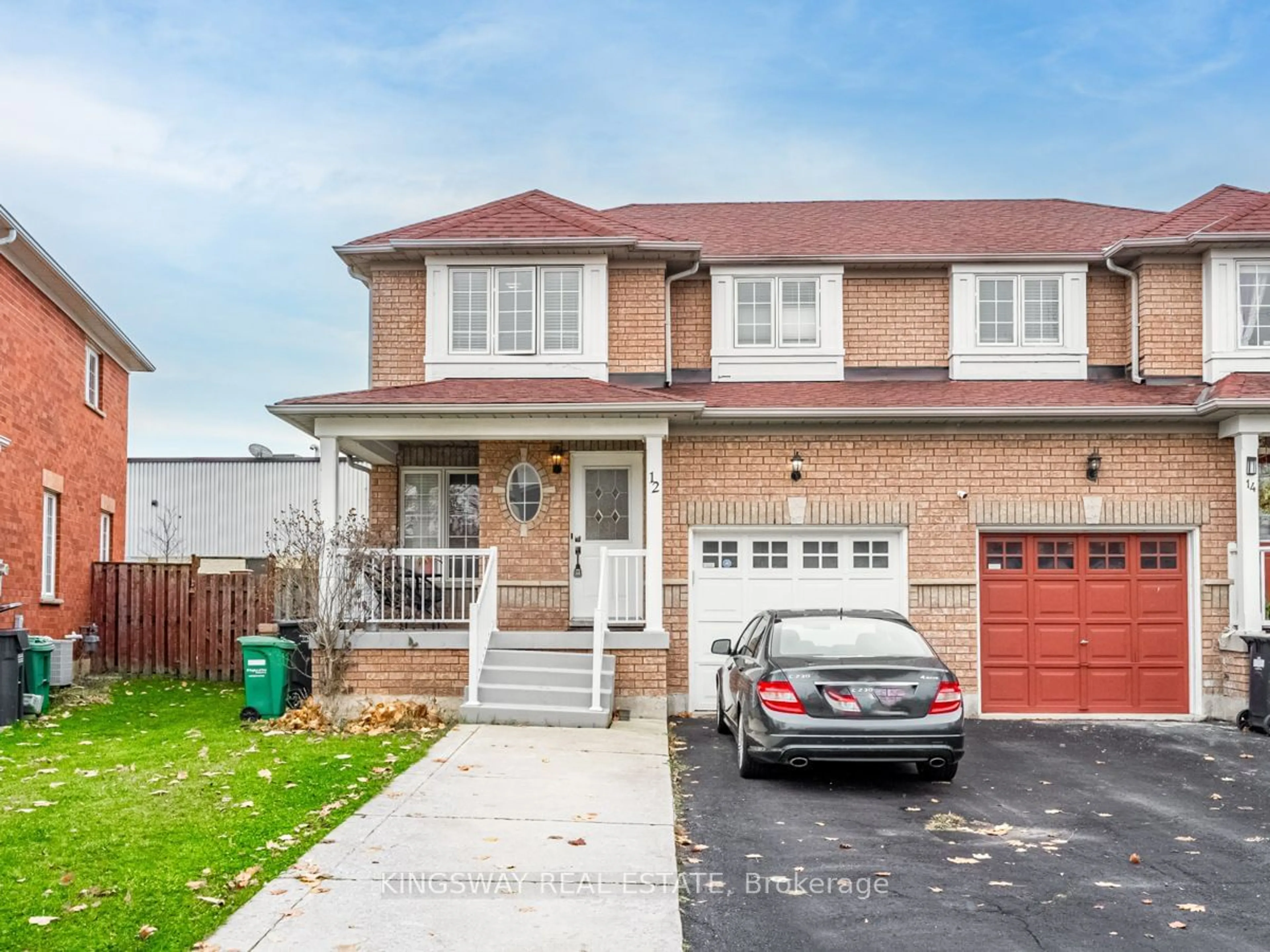 A pic from exterior of the house or condo, the street view for 12 Bramcedar Cres, Brampton Ontario L7A 1T1