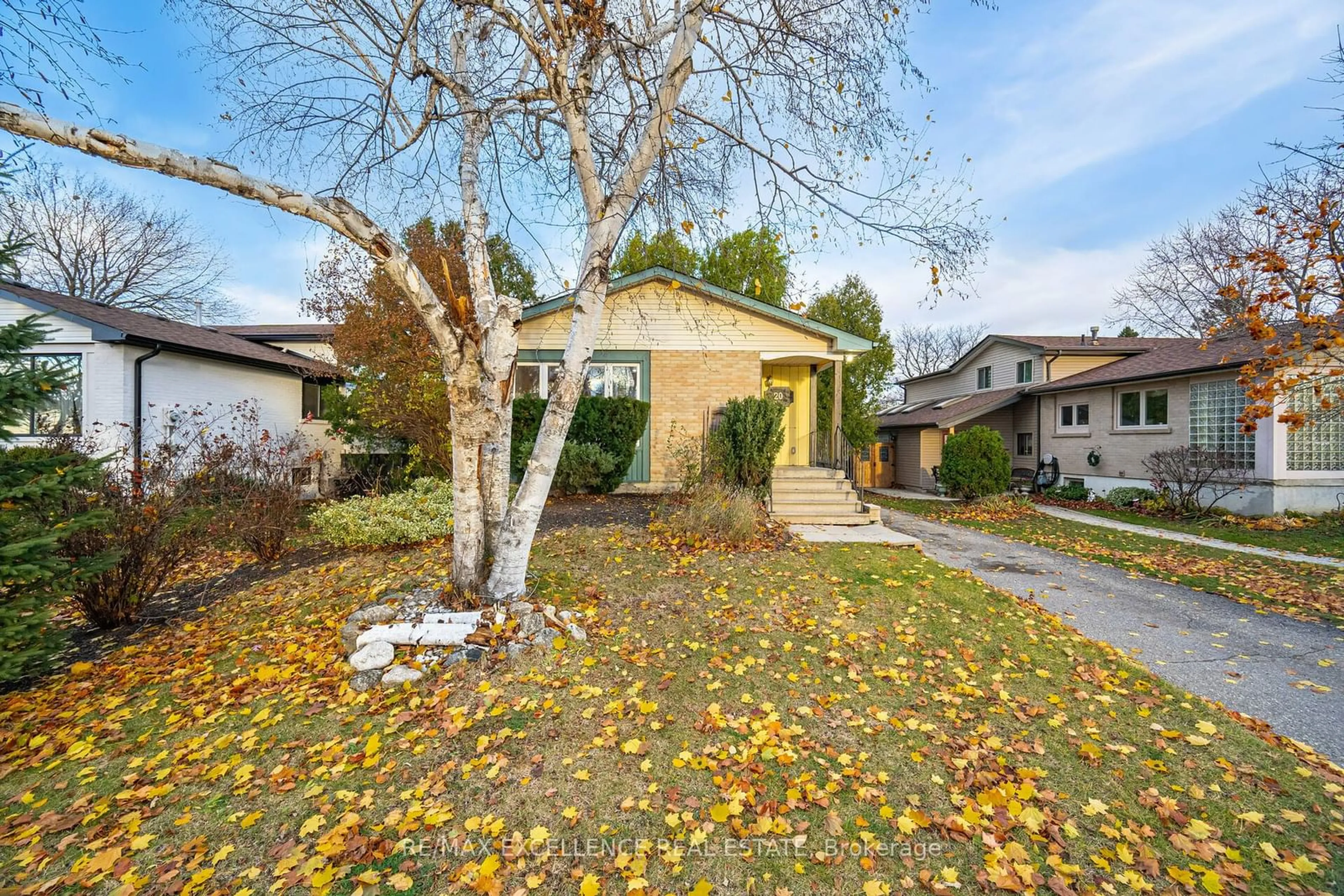 Frontside or backside of a home, the fenced backyard for 20 Madoc Dr, Brampton Ontario L6V 1Z9